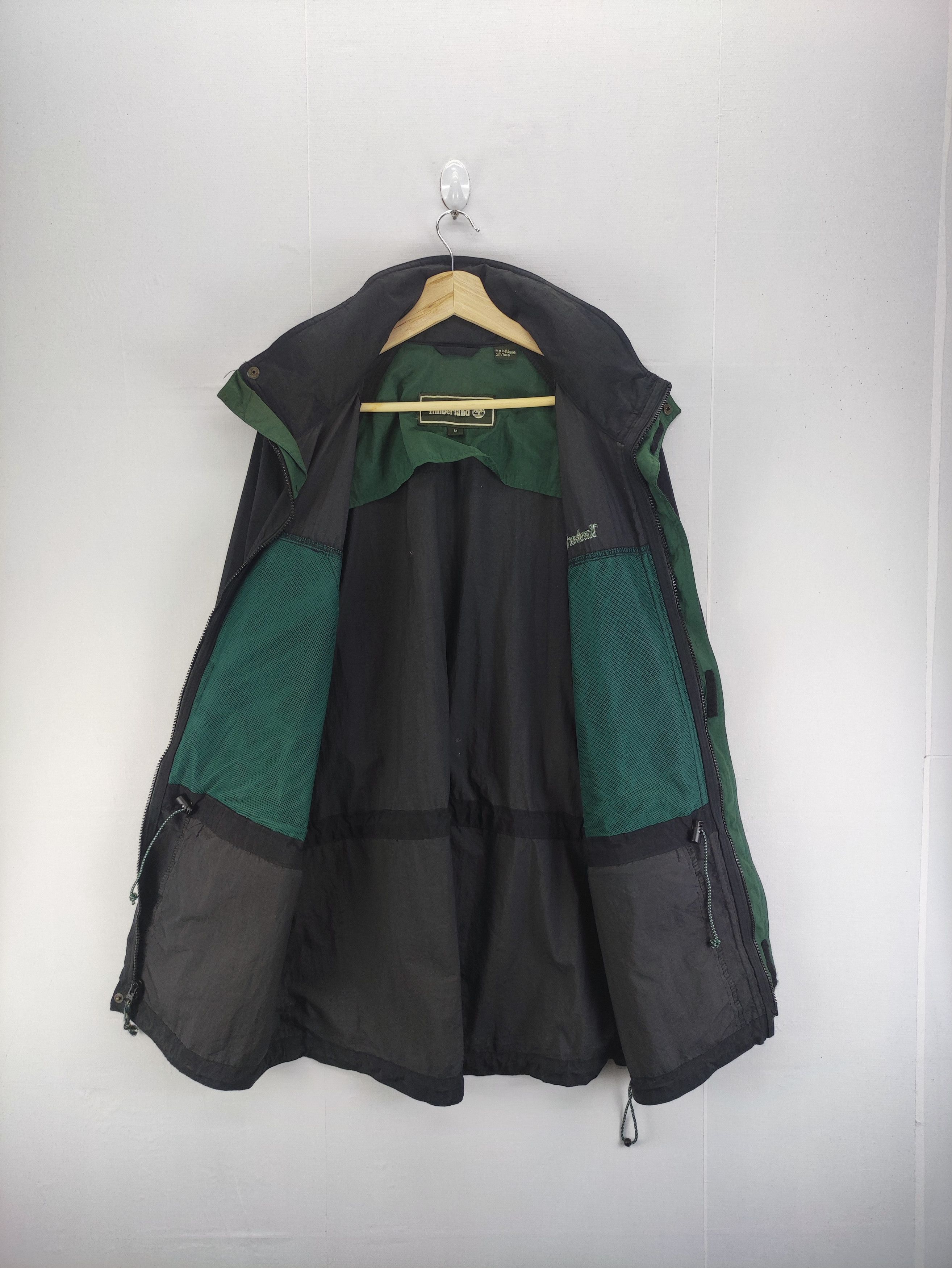 Timberland Vintage Timberland Windbreaker Jacket Zipper With Hoodie Size US XL / EU 56 / 4 - 3 Thumbnail