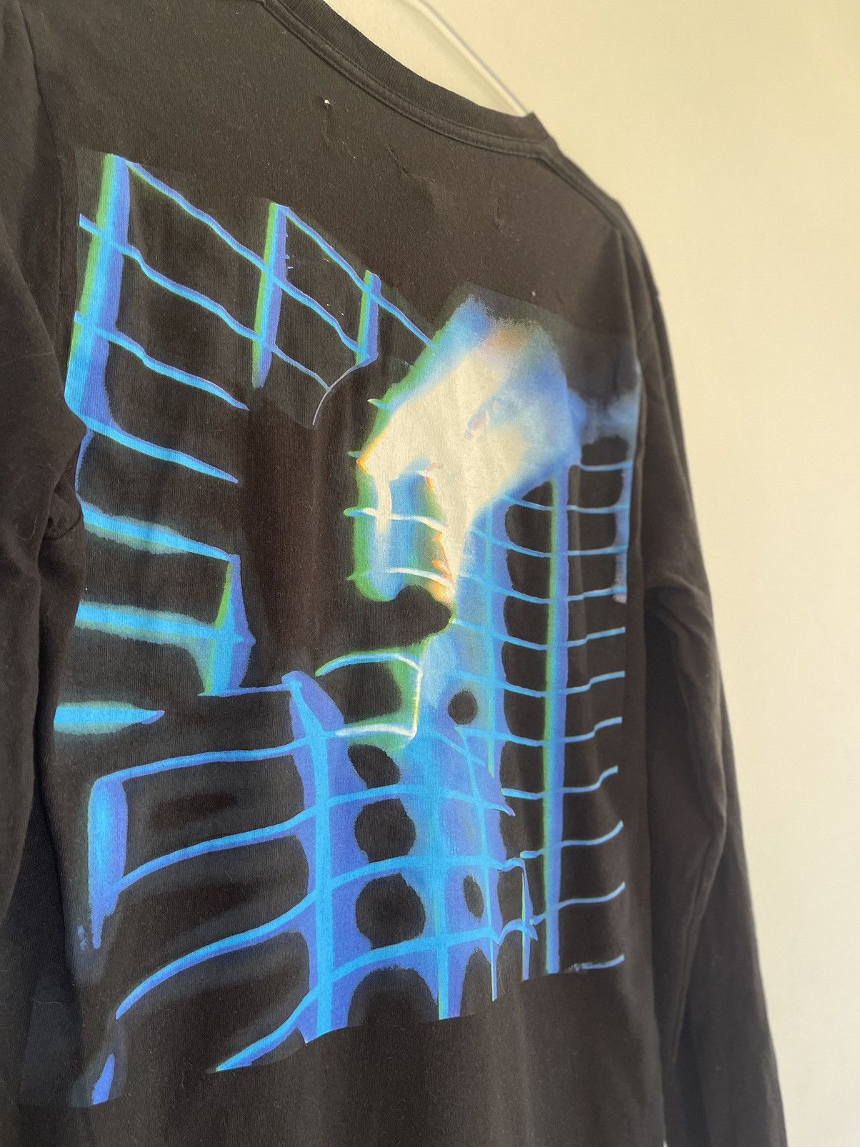 Off white Kidmograph monster Long sleeve Tee