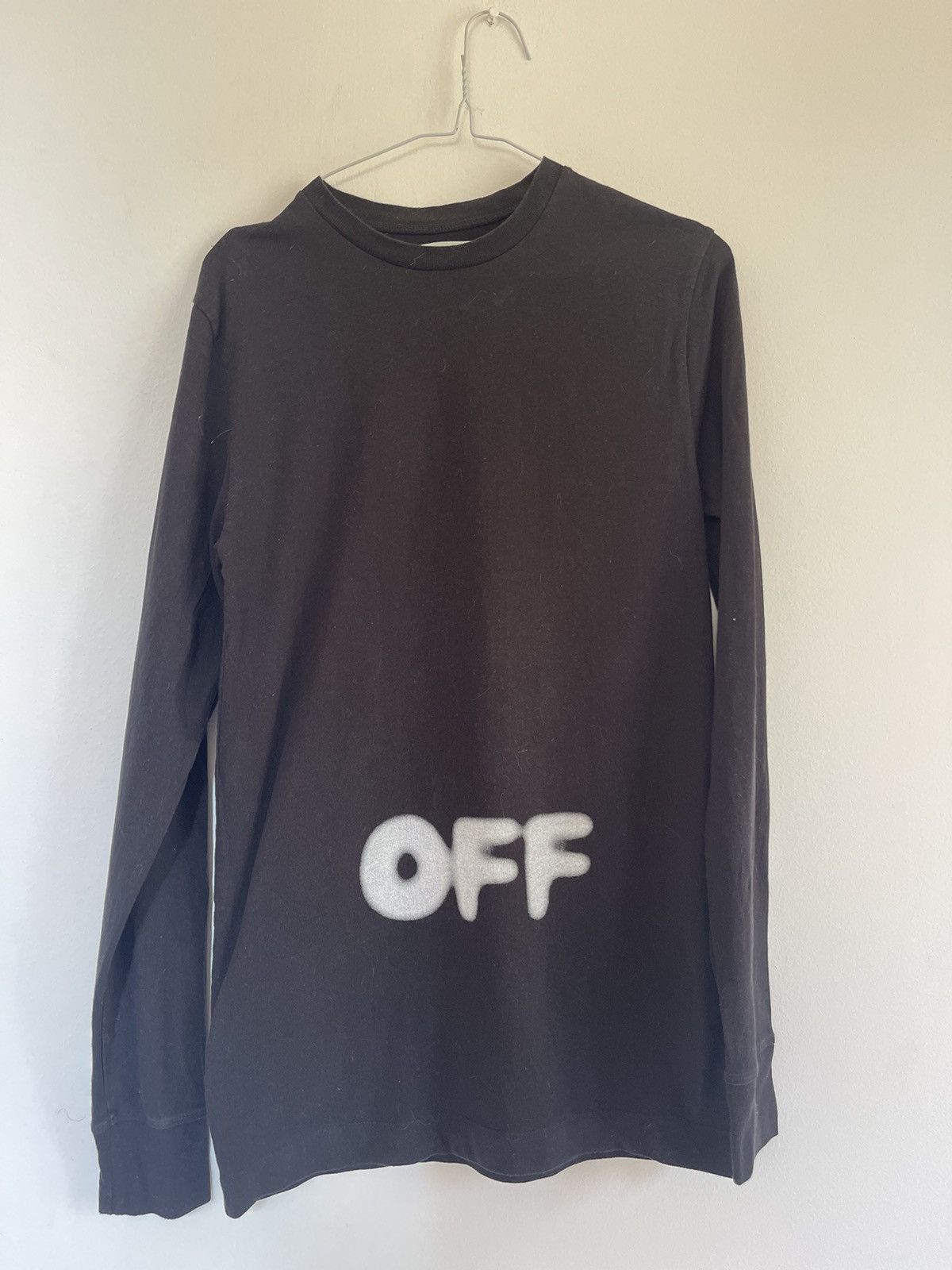 Off-White Off white Kidmograph monster Long sleeve Tee Size US S / EU 44-46 / 1 - 4 Thumbnail
