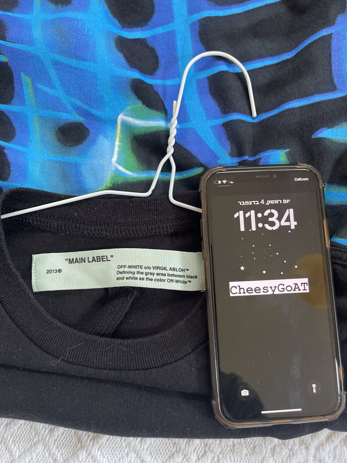 Off-White Off white Kidmograph monster Long sleeve Tee Size US S / EU 44-46 / 1 - 9 Thumbnail