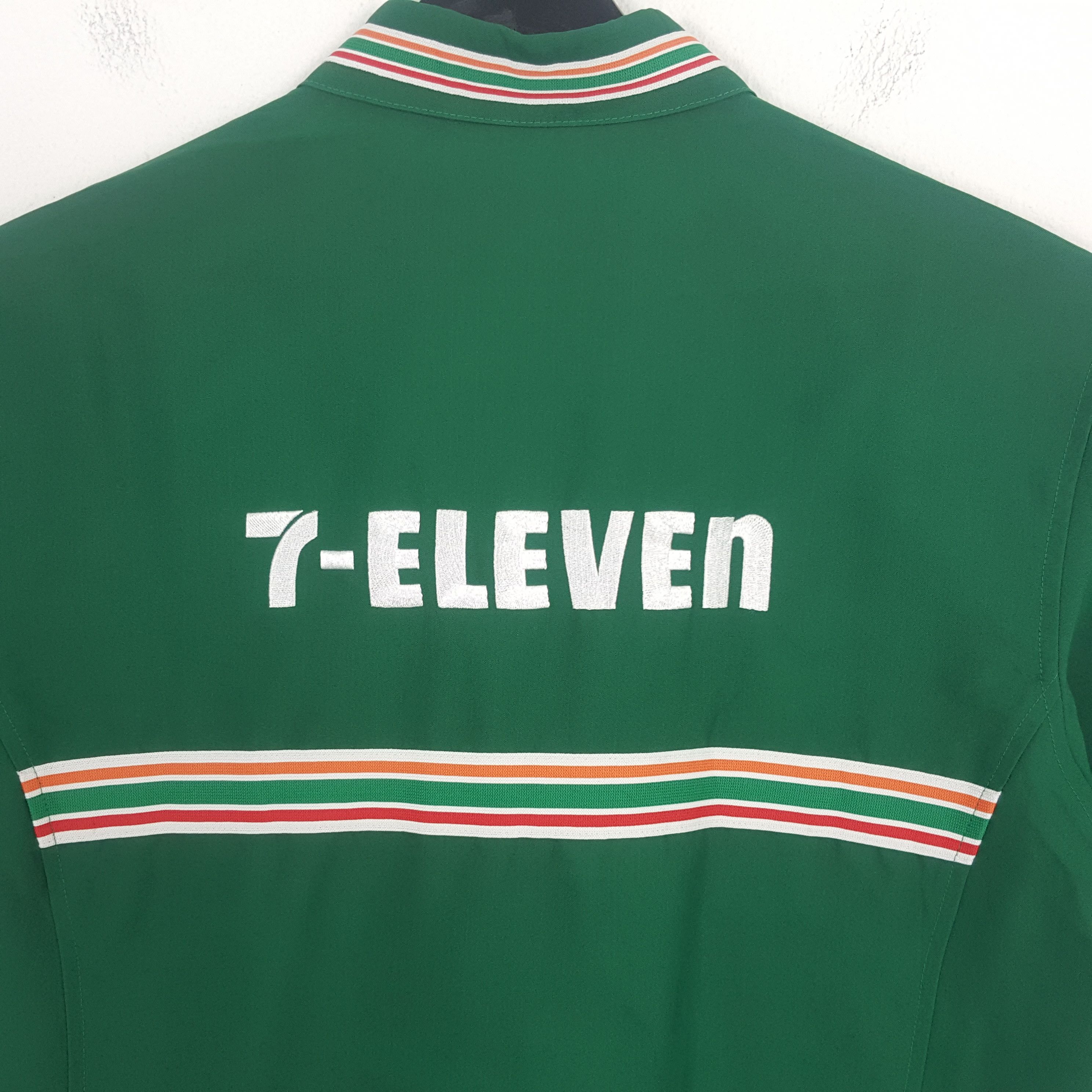 Japanese Brand × Vintage 7 ELEVEN Streetwear Workwear Japanese Style Shirt Size US XL / EU 56 / 4 - 4 Thumbnail