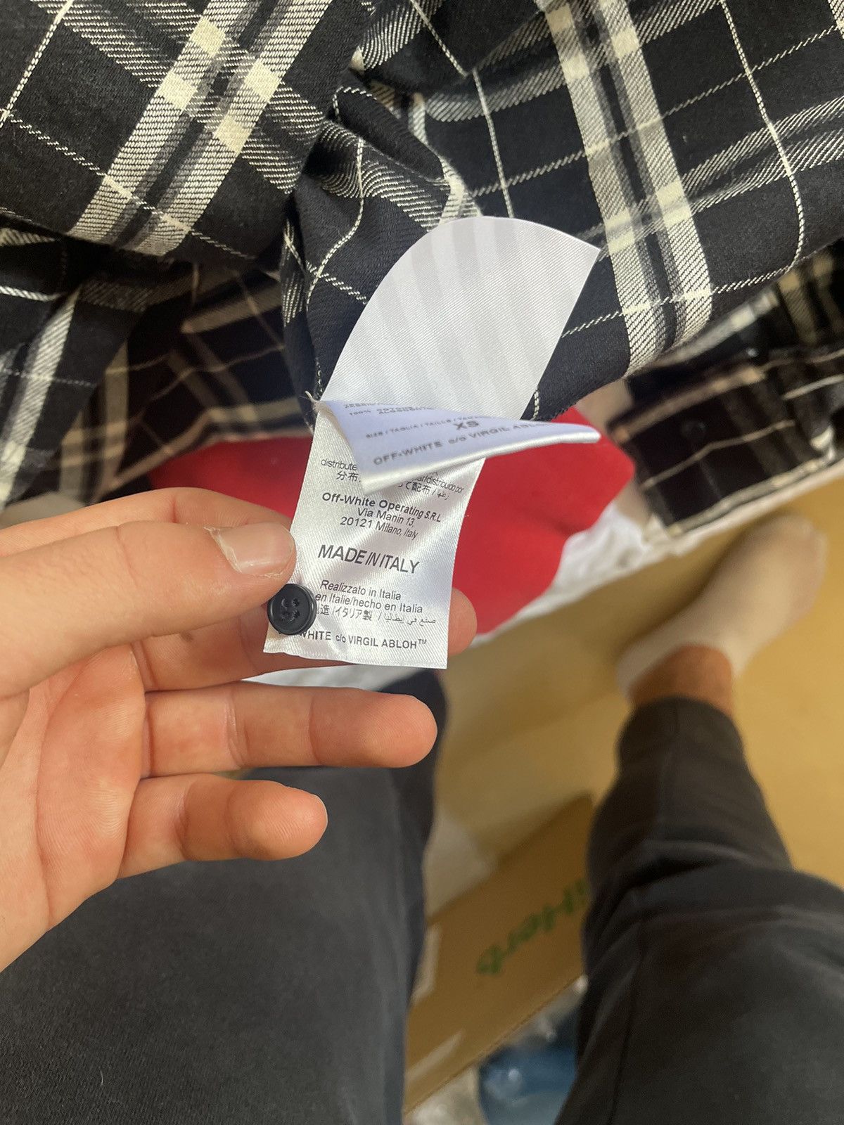 Off-White Off white flannel Size US M / EU 48-50 / 2 - 15 Thumbnail