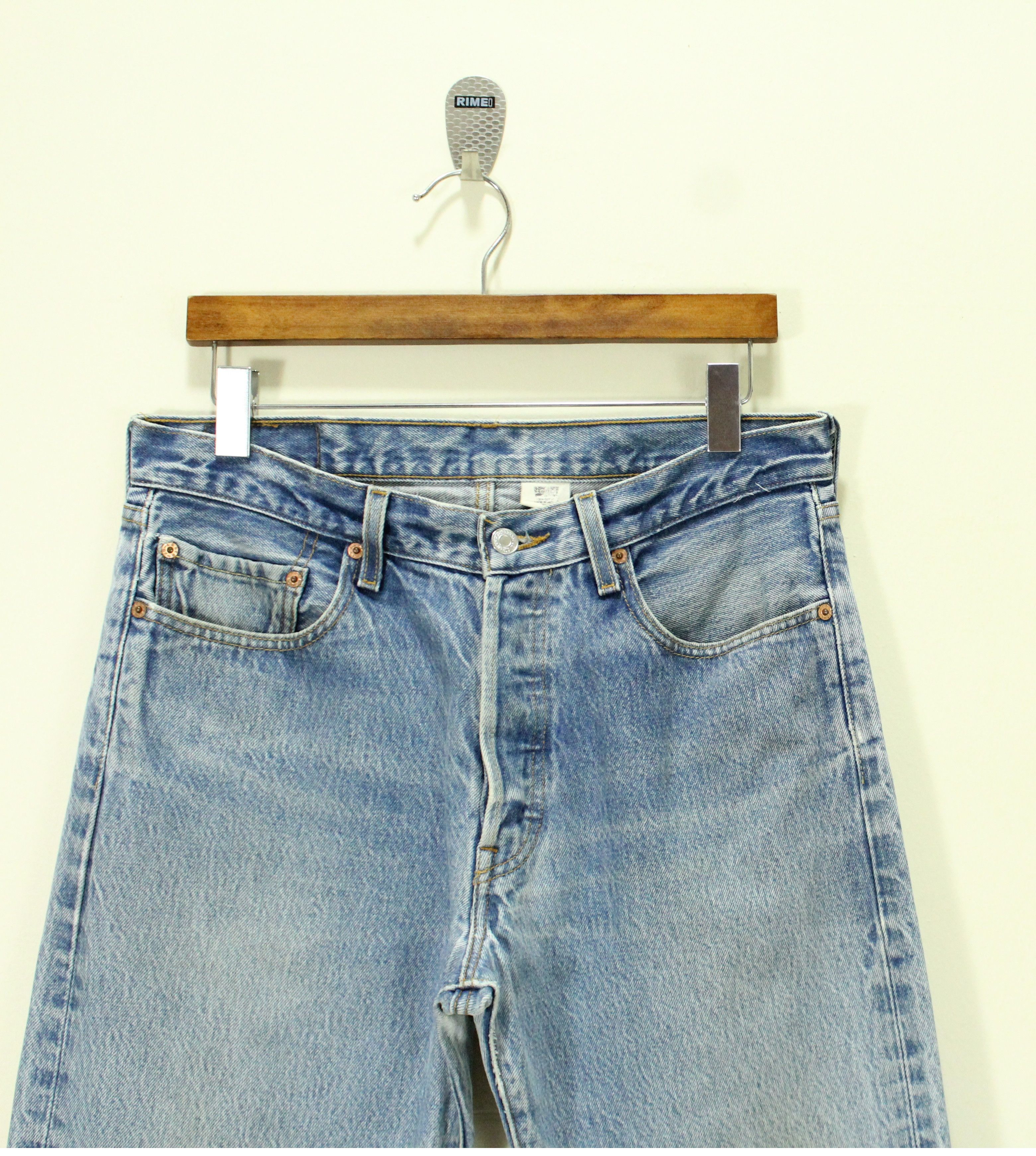Levi's × Vintage Vintage 2005 LEVIS 501xx Jeans Size US 34 / EU 50 - 7 Thumbnail