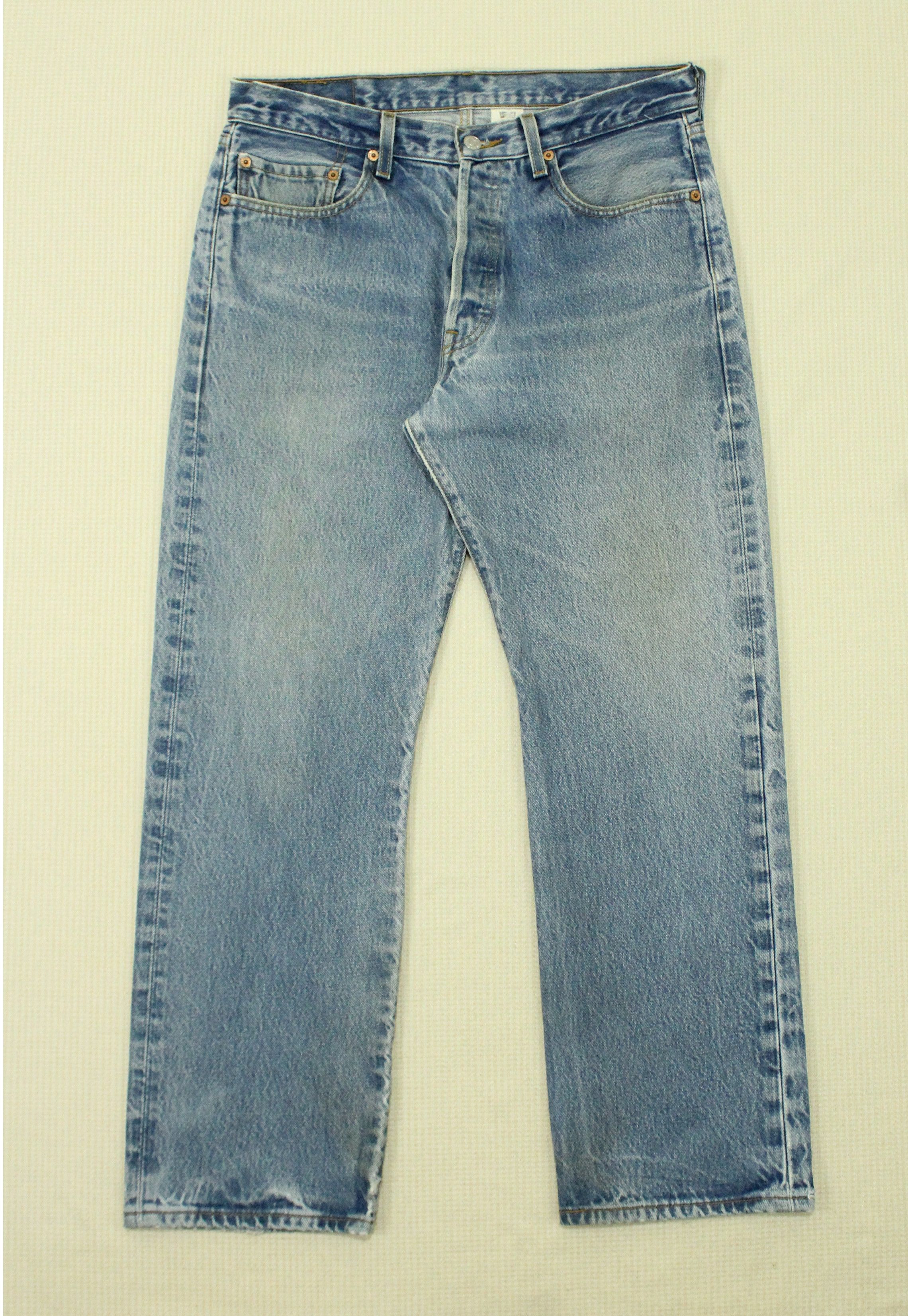 image of Distressed Denim x Levis Vintage 2005 Levis 501Xx Jeans, Men's (Size 34)