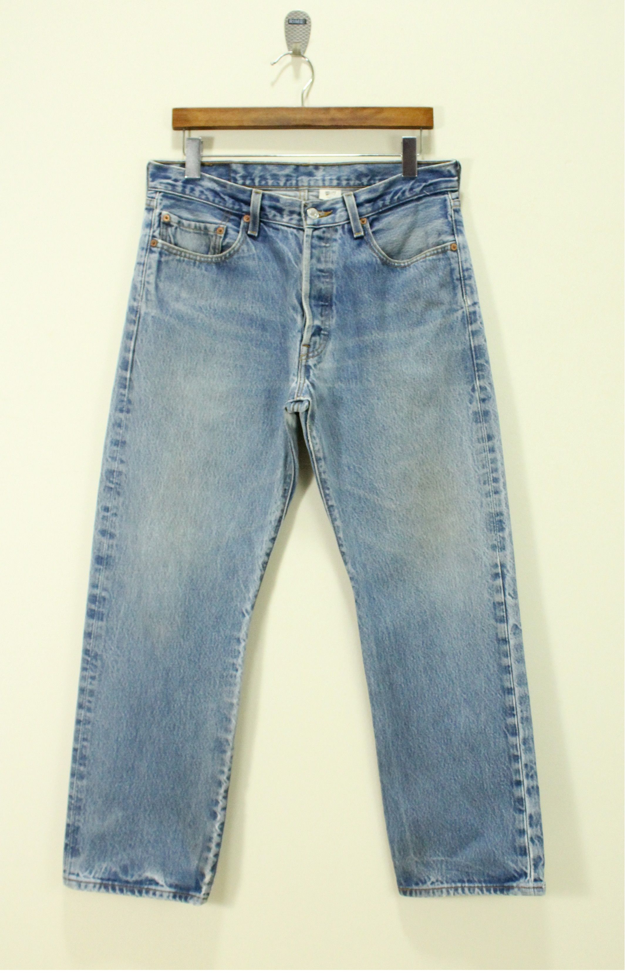 Levi's × Vintage Vintage 2005 LEVIS 501xx Jeans Size US 34 / EU 50 - 3 Thumbnail