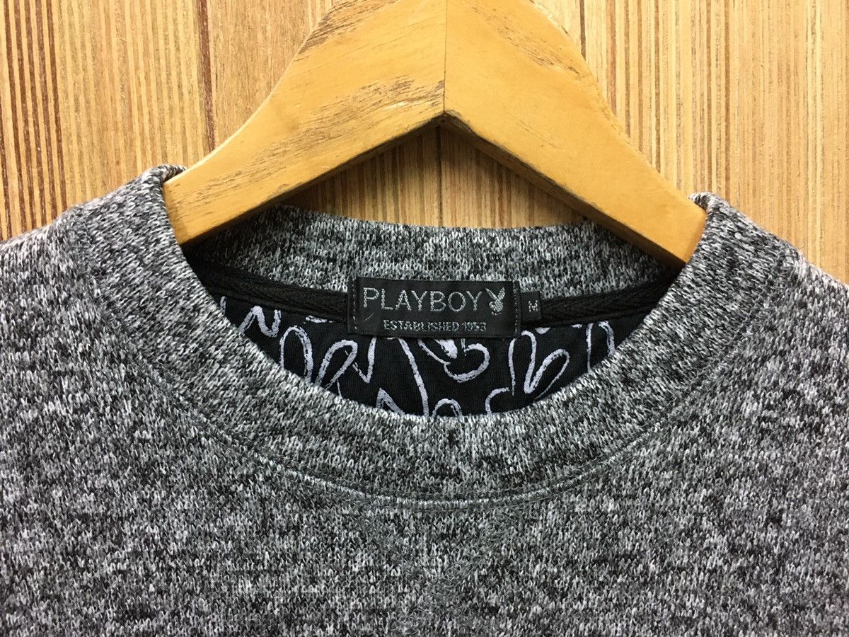 Japanese Brand × Playboy × Vintage Vintage Playboy Big Bunny Logo Sweatshirt Size M / US 6-8 / IT 42-44 - 9 Thumbnail