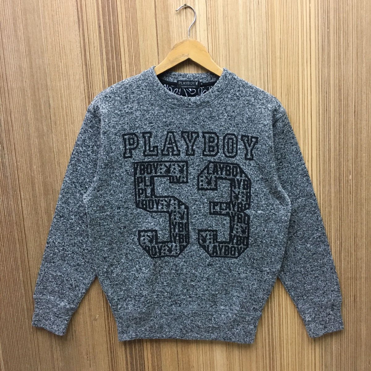 Japanese Brand × Playboy × Vintage Vintage Playboy Big Bunny Logo Sweatshirt Size M / US 6-8 / IT 42-44 - 1 Thumbnail