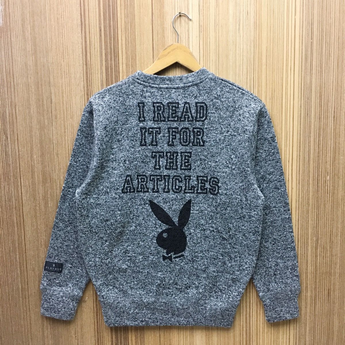 Japanese Brand × Playboy × Vintage Vintage Playboy Big Bunny Logo Sweatshirt Size M / US 6-8 / IT 42-44 - 7 Thumbnail