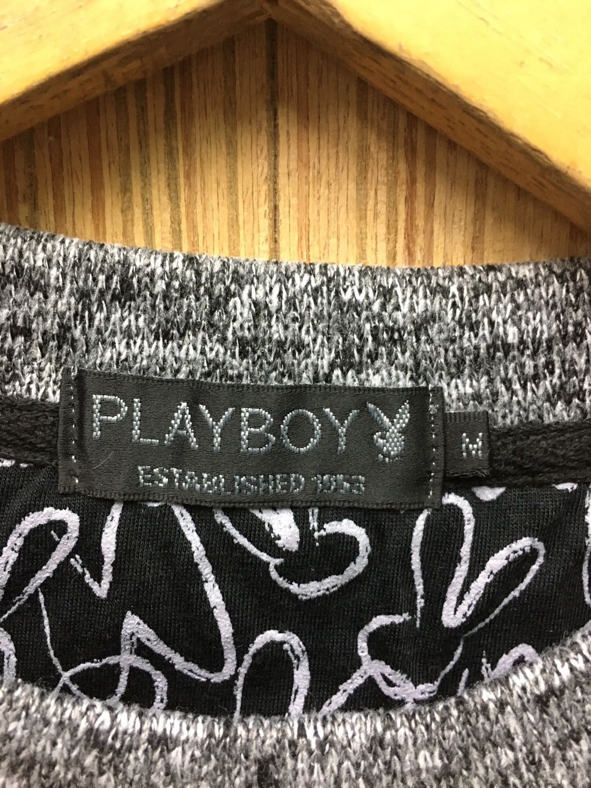 Japanese Brand × Playboy × Vintage Vintage Playboy Big Bunny Logo Sweatshirt Size M / US 6-8 / IT 42-44 - 10 Thumbnail