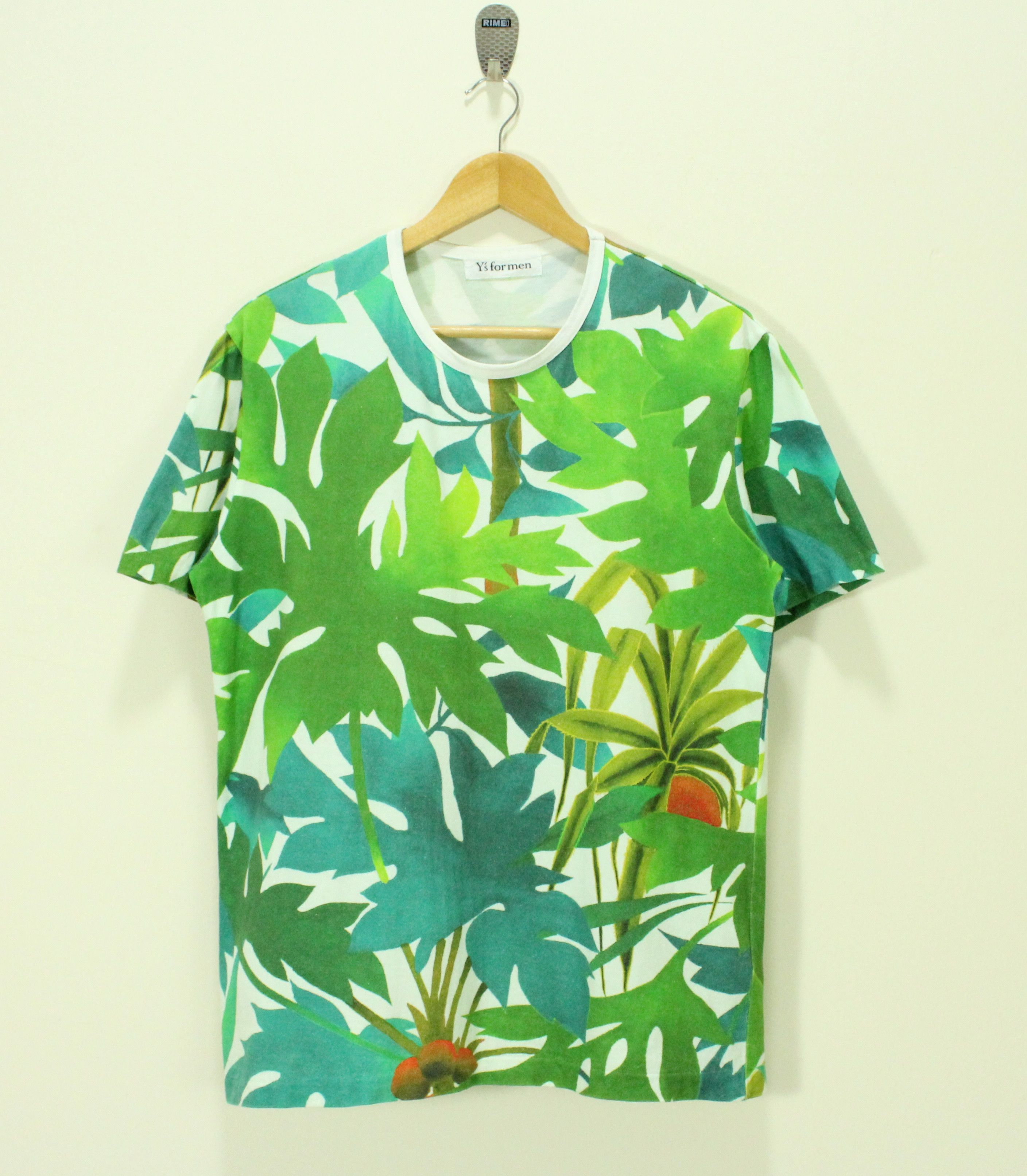Yohji Yamamoto Ys For Men T Shirt HAND DYE Yohji Yamamoto T Shirt Floral Size US M / EU 48-50 / 2 - 2 Thumbnail