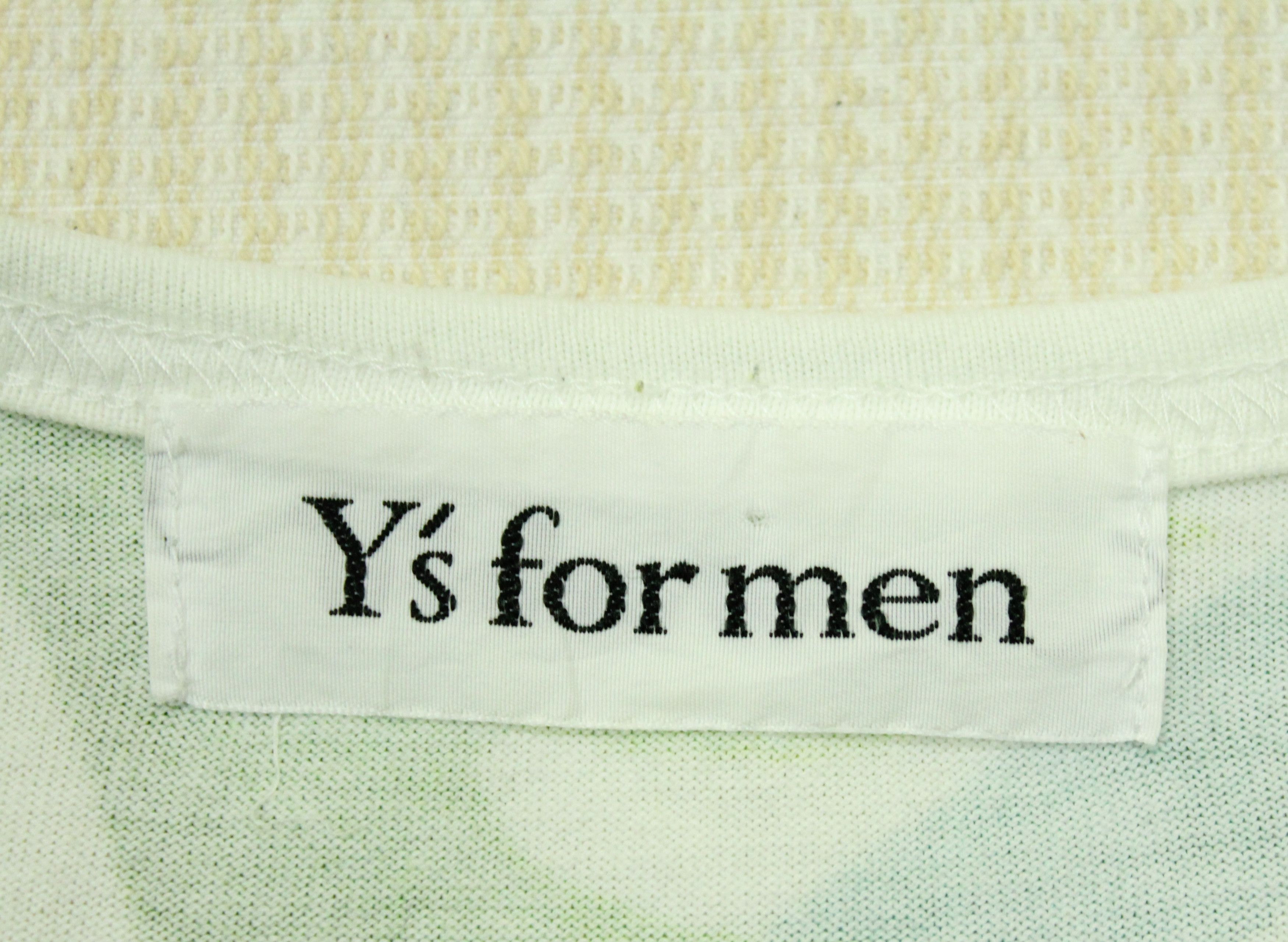 Yohji Yamamoto Ys For Men T Shirt HAND DYE Yohji Yamamoto T Shirt Floral Size US M / EU 48-50 / 2 - 5 Thumbnail