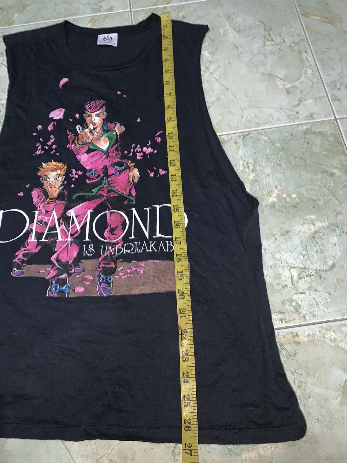 Cartoon Network × Japanese Brand × Vintage jojo’s BIZZARRE ADVENTURE SLEEVELESS t-shirt(custom) Size US M / EU 48-50 / 2 - 8 Thumbnail