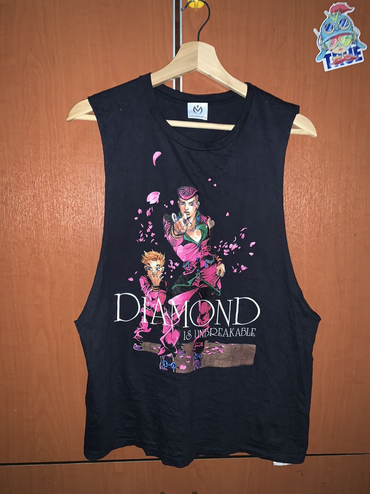 Cartoon Network × Japanese Brand × Vintage jojo’s BIZZARRE ADVENTURE SLEEVELESS t-shirt(custom) Size US M / EU 48-50 / 2 - 1 Thumbnail