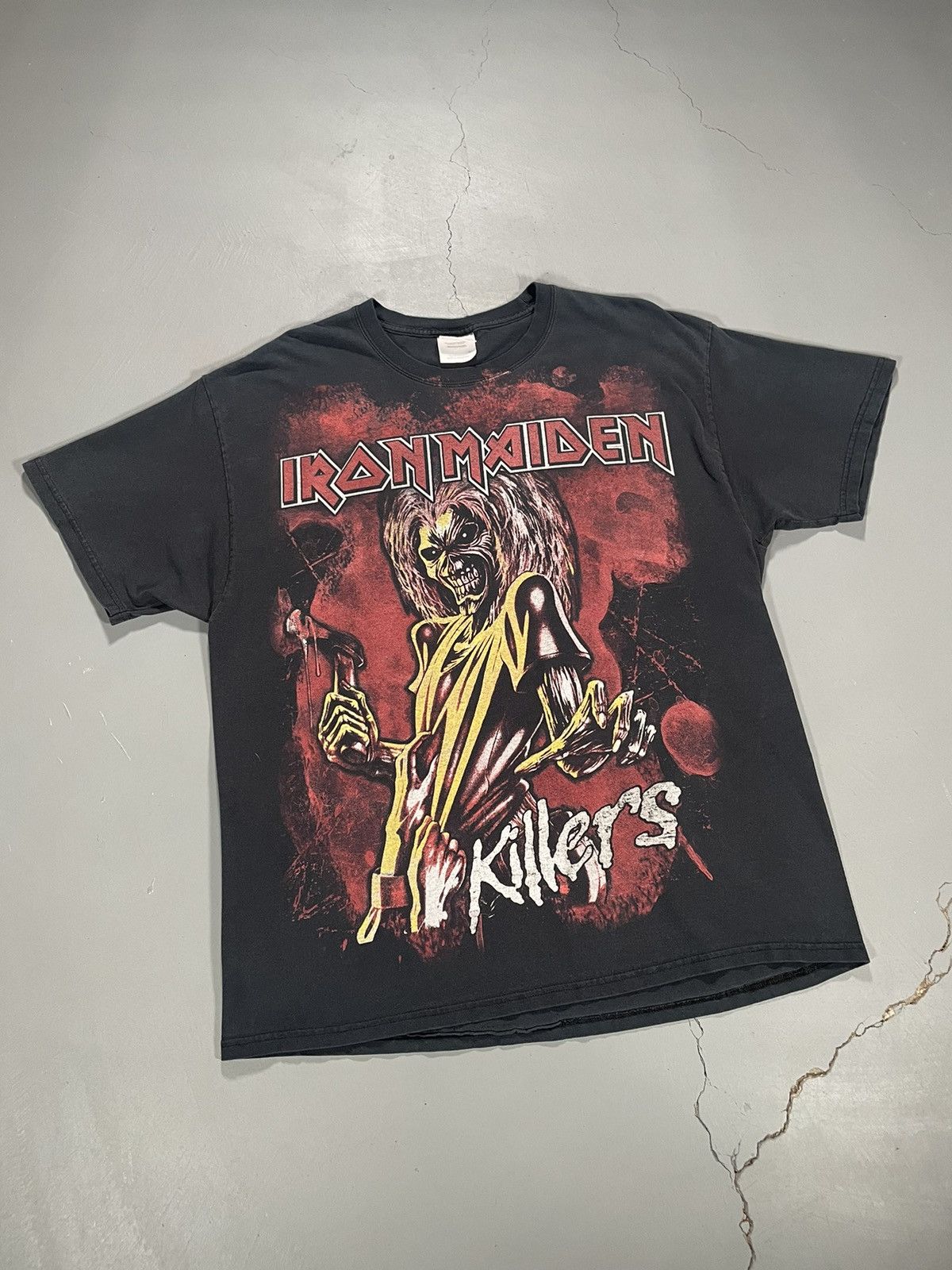 Band Tees Vintage 2000s Iron Maiden Killers Band Tee XL Size US XL / EU 56 / 4 - 2 Thumbnail