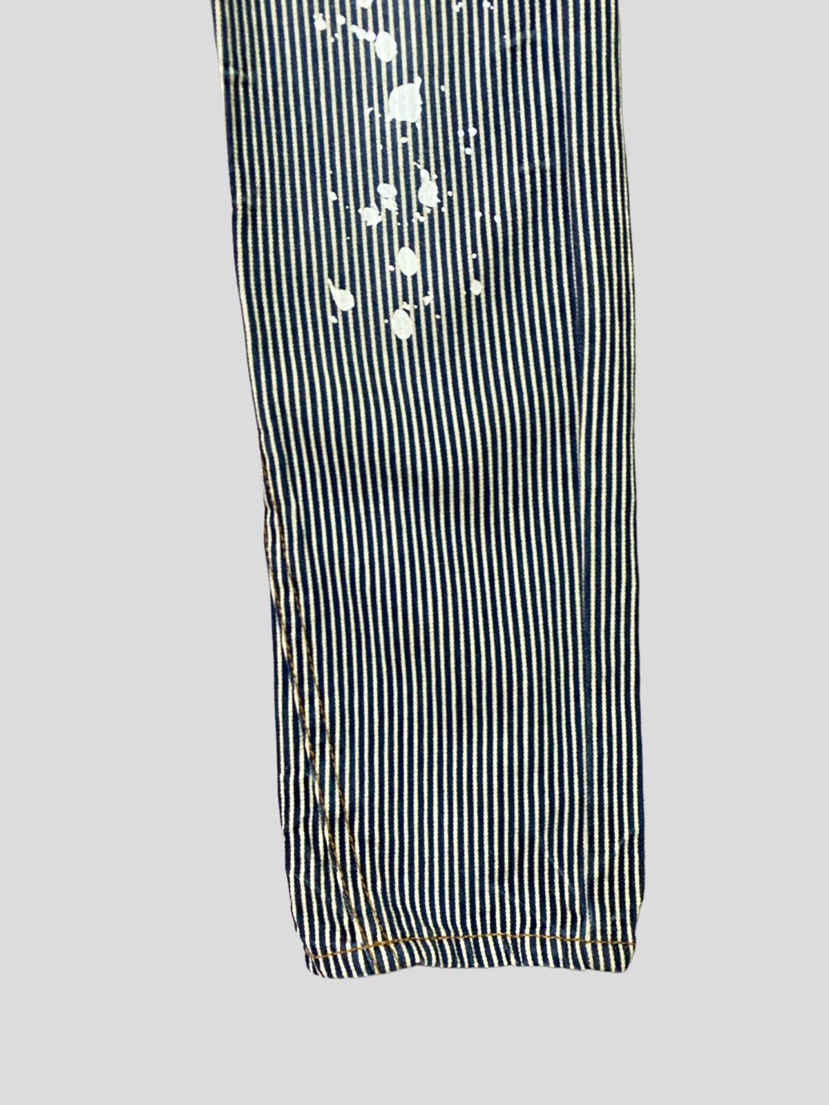 Vintage BLUE MOON BLUE Printed Paint Splash Low Rise Denim