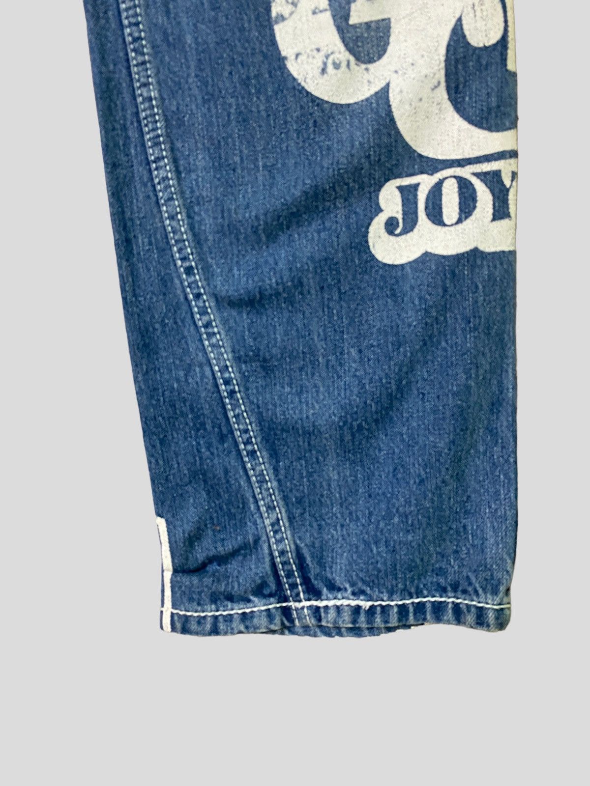 Japanese Brand Vintage BLUE MOON BLUE Patches Embroidered Low Rise Denim Size US 30 / EU 46 - 8 Thumbnail