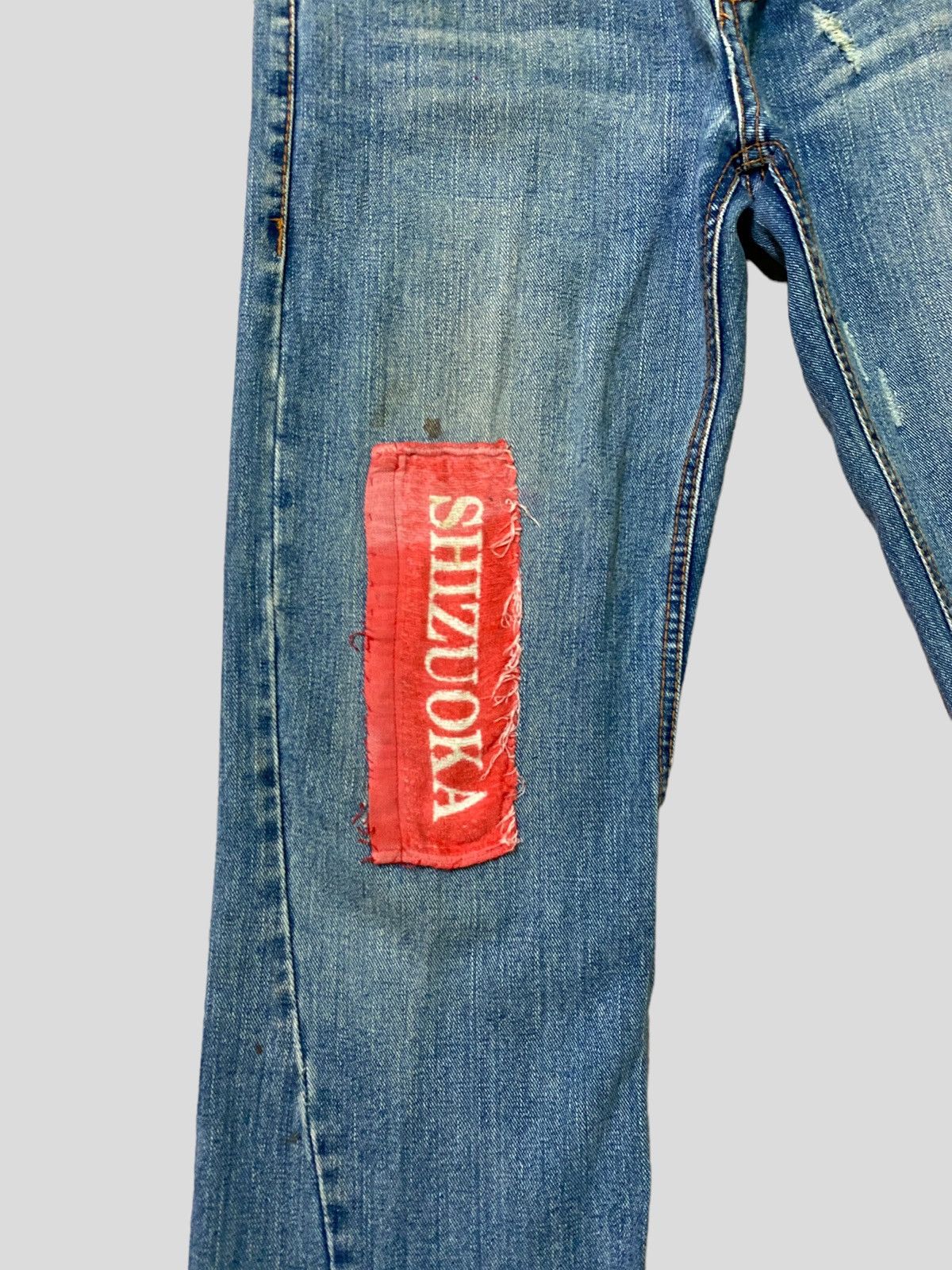 Hysteric Glamour Flared Vintage NYLAUS JEANS PATCHES Boot Cut Denim Size US 30 / EU 46 - 7 Thumbnail