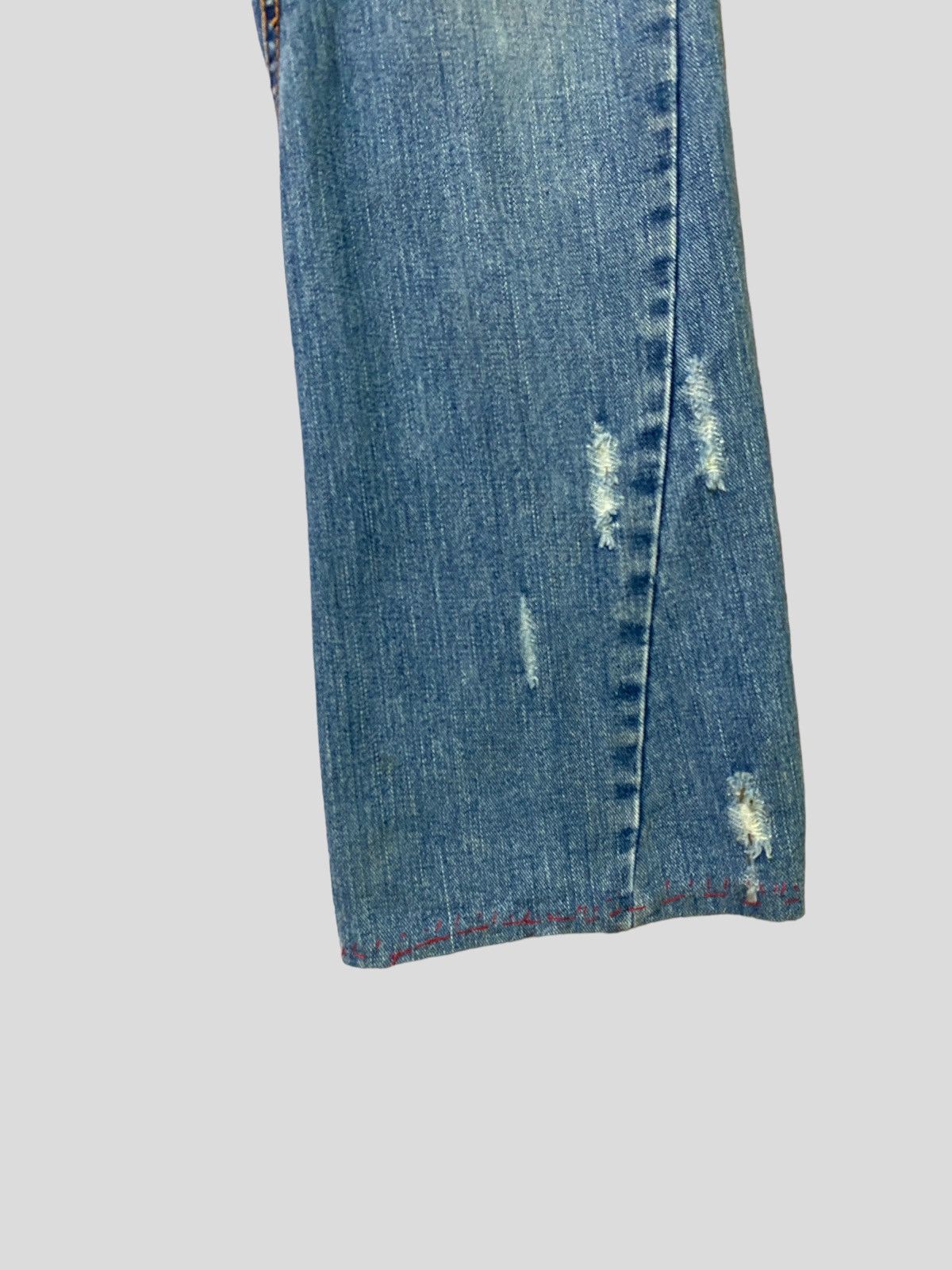 Hysteric Glamour Flared Vintage NYLAUS JEANS PATCHES Boot Cut Denim Size US 30 / EU 46 - 9 Thumbnail