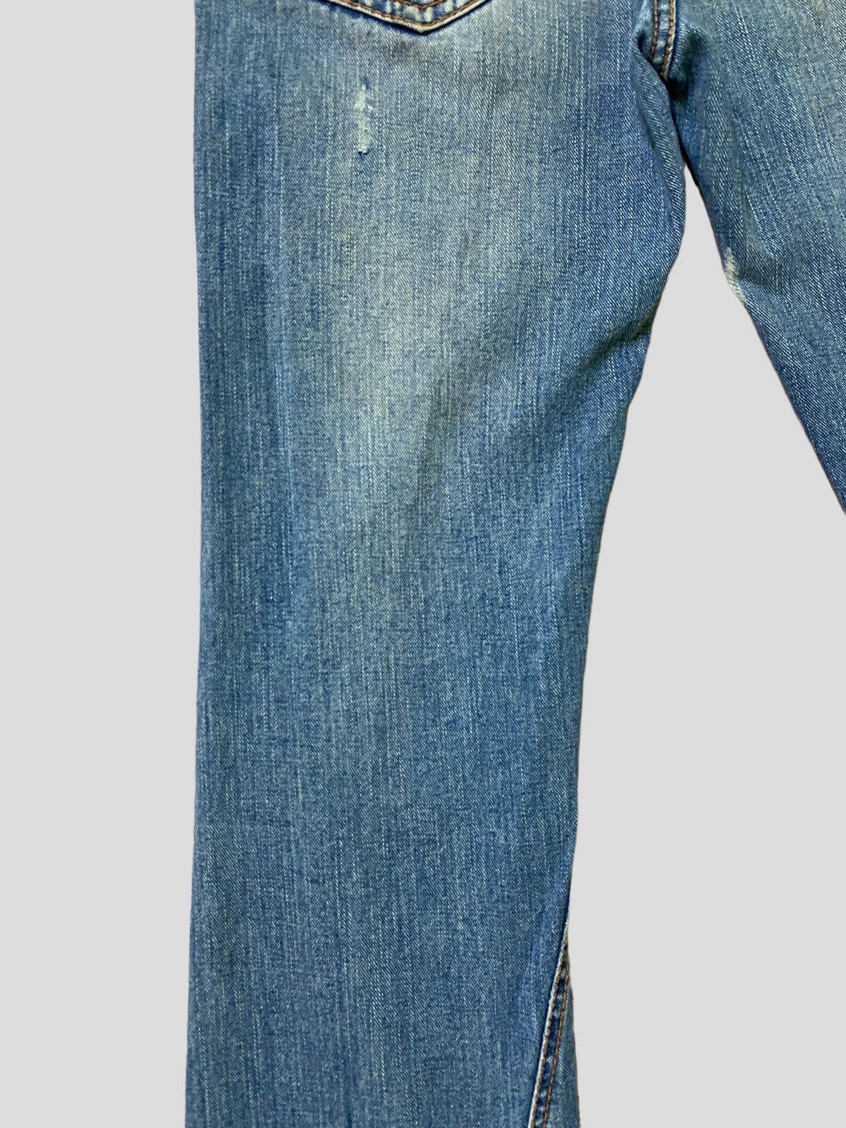 Hysteric Glamour Flared Vintage NYLAUS JEANS PATCHES Boot Cut Denim Size US 30 / EU 46 - 16 Thumbnail