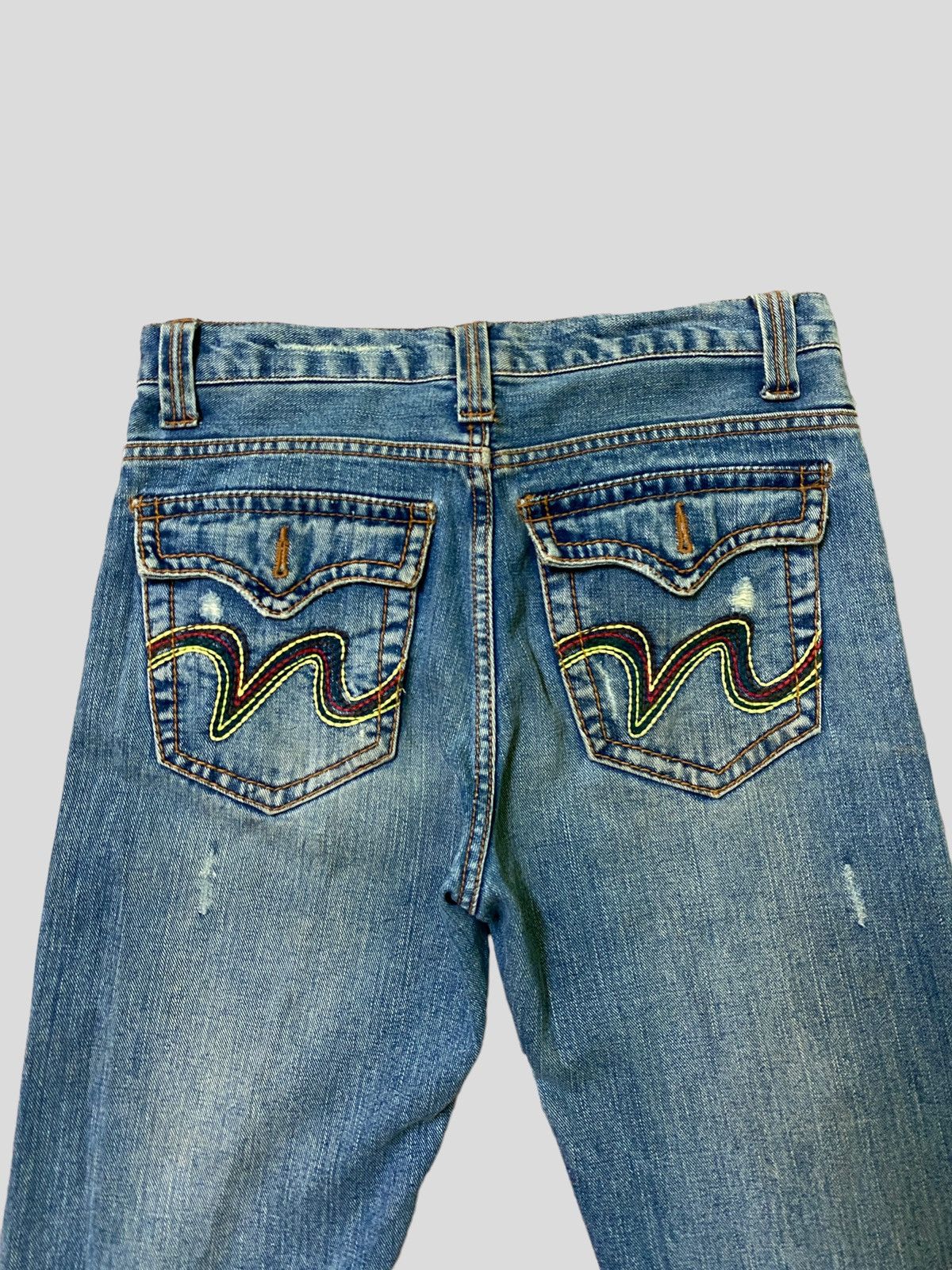 Hysteric Glamour Flared Vintage NYLAUS JEANS PATCHES Boot Cut Denim Size US 30 / EU 46 - 13 Thumbnail