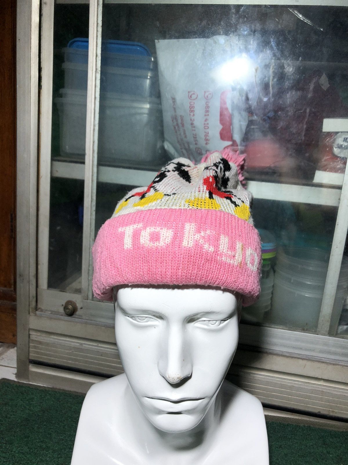Disney Tokyo Disneyland Mickey Mouse Character Bunny Beanie Hats Size ONE SIZE - 2 Thumbnail