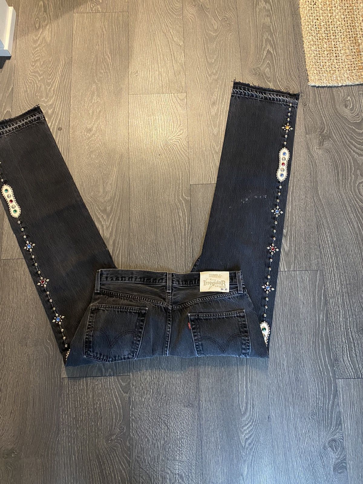 HTC X Irregular Collab. Vintage Studded Levis