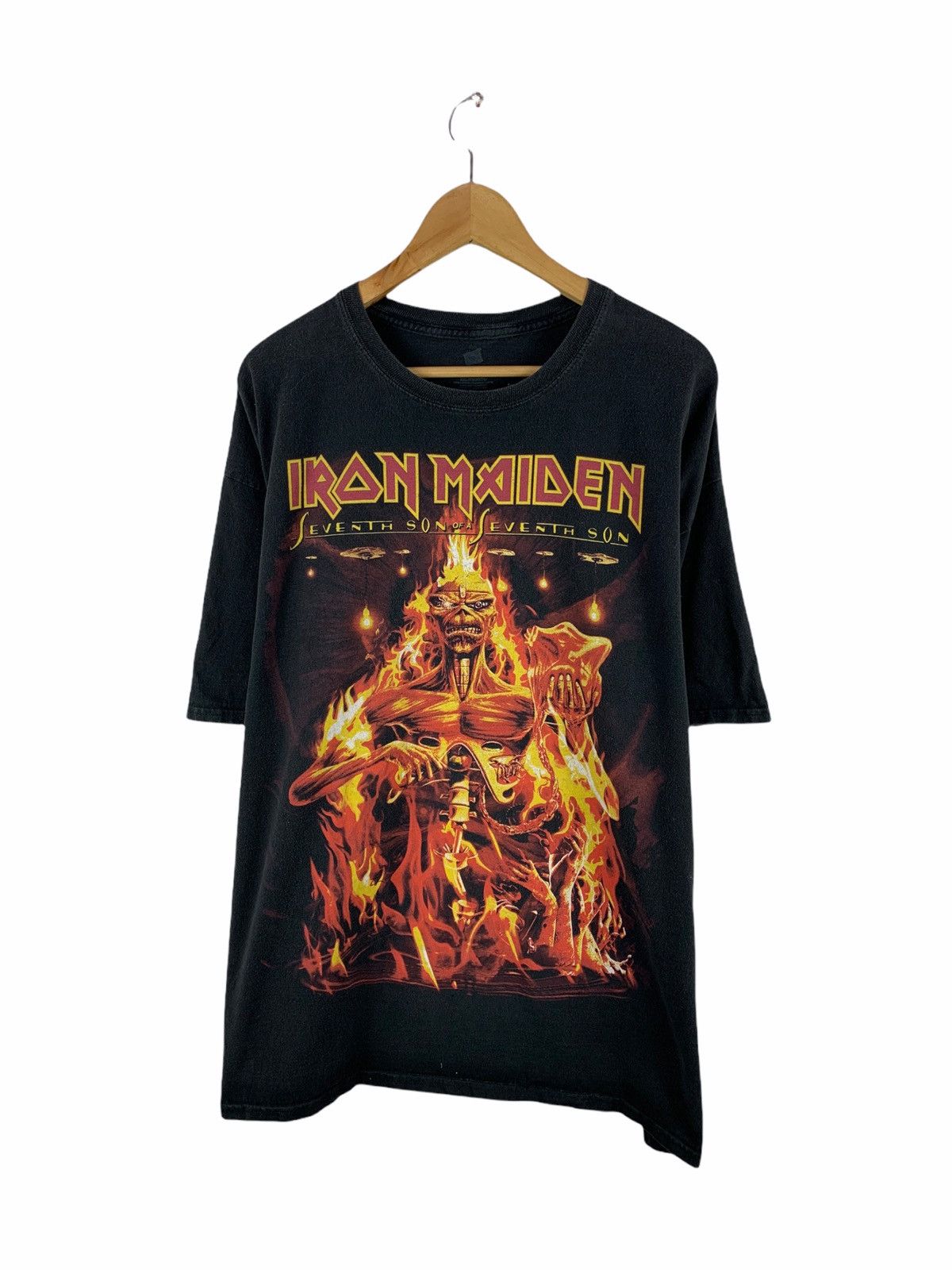 Band Tees Iron Maiden Seventh Son of a Seventh Son Band Tee Size US XXL / EU 58 / 5 - 1 Thumbnail