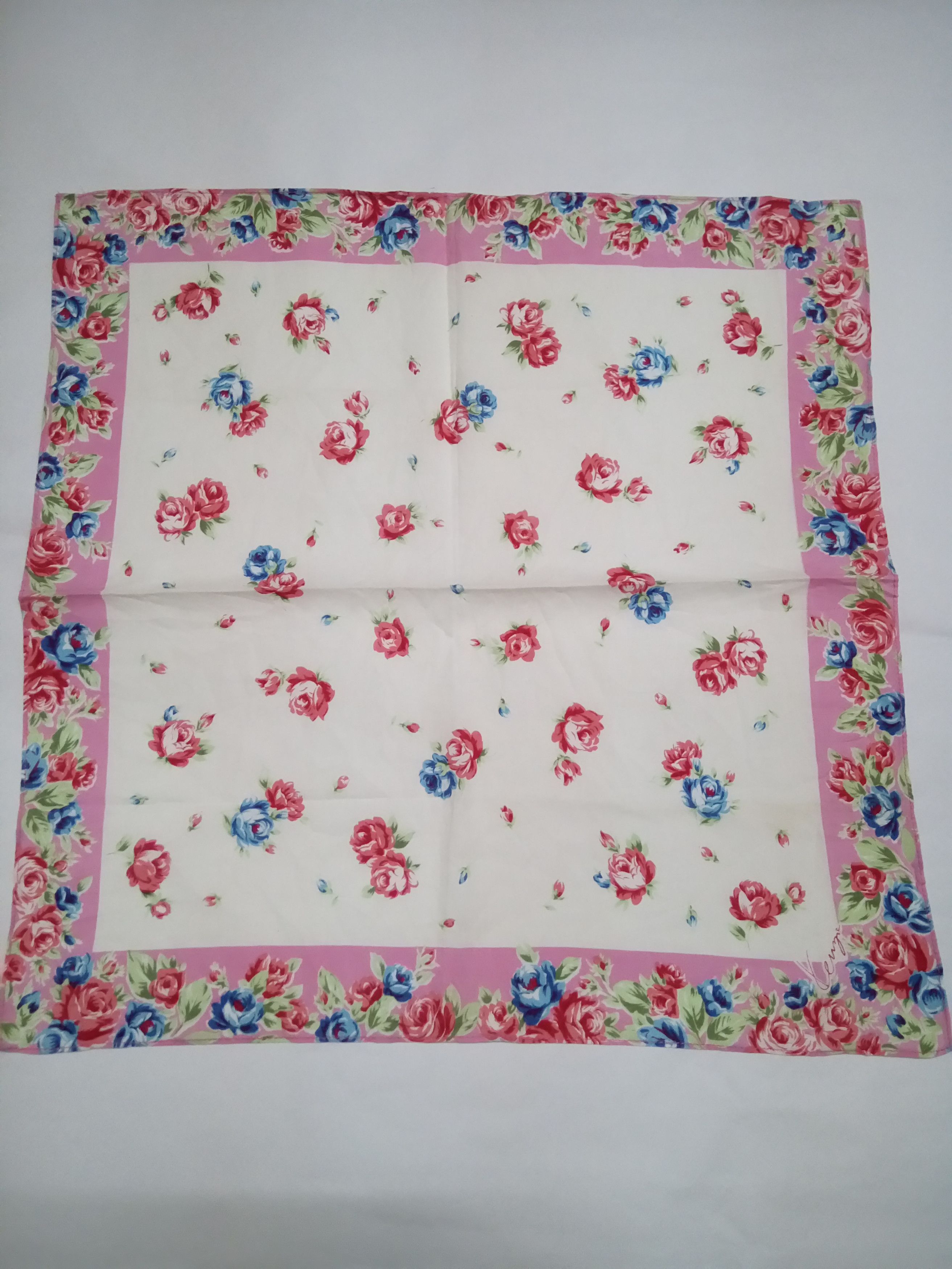Kenzo Handky Bandana Kenzo Small Rose Floral Full print Size ONE SIZE - 2 Thumbnail