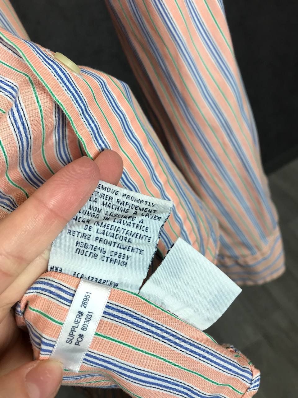 Polo Ralph Lauren Polo Ralph Lauren luxury multicolor street fashion shirt Size US M / EU 48-50 / 2 - 8 Thumbnail