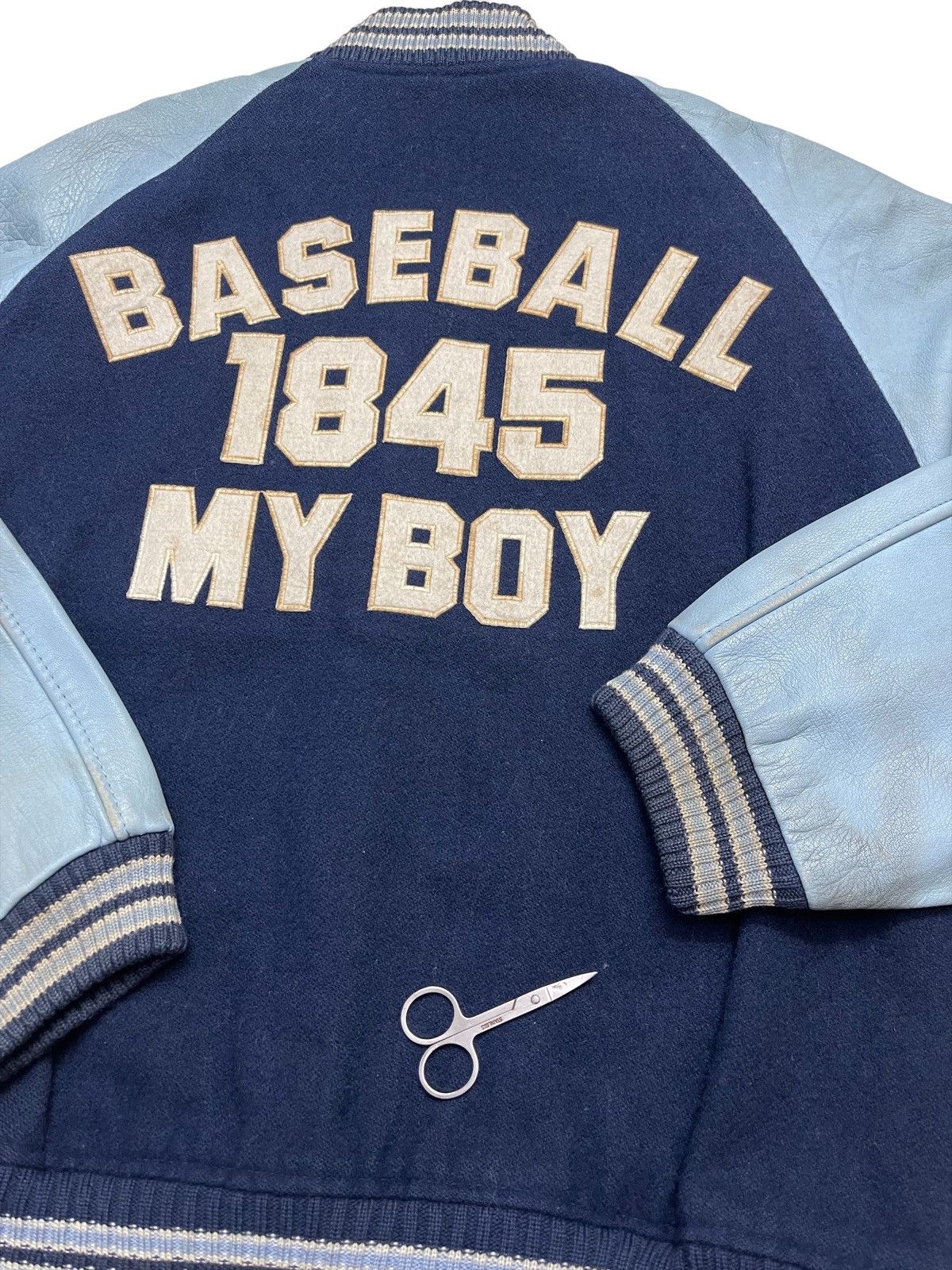 Vintage Vintage 70s Baseball Varsity Jacket Size US L / EU 52-54 / 3 - 7 Thumbnail