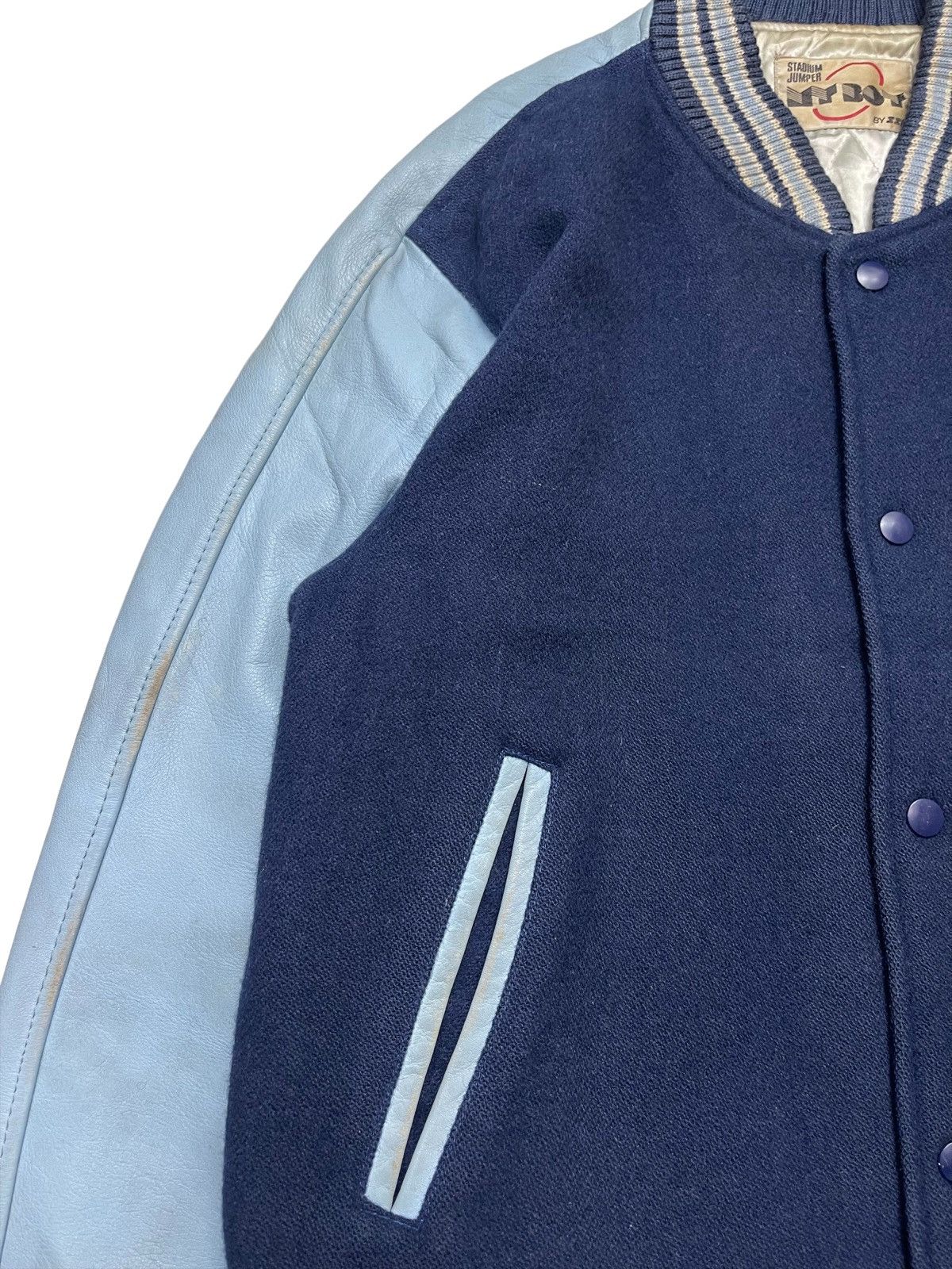 Vintage Vintage 70s Baseball Varsity Jacket Size US L / EU 52-54 / 3 - 10 Thumbnail