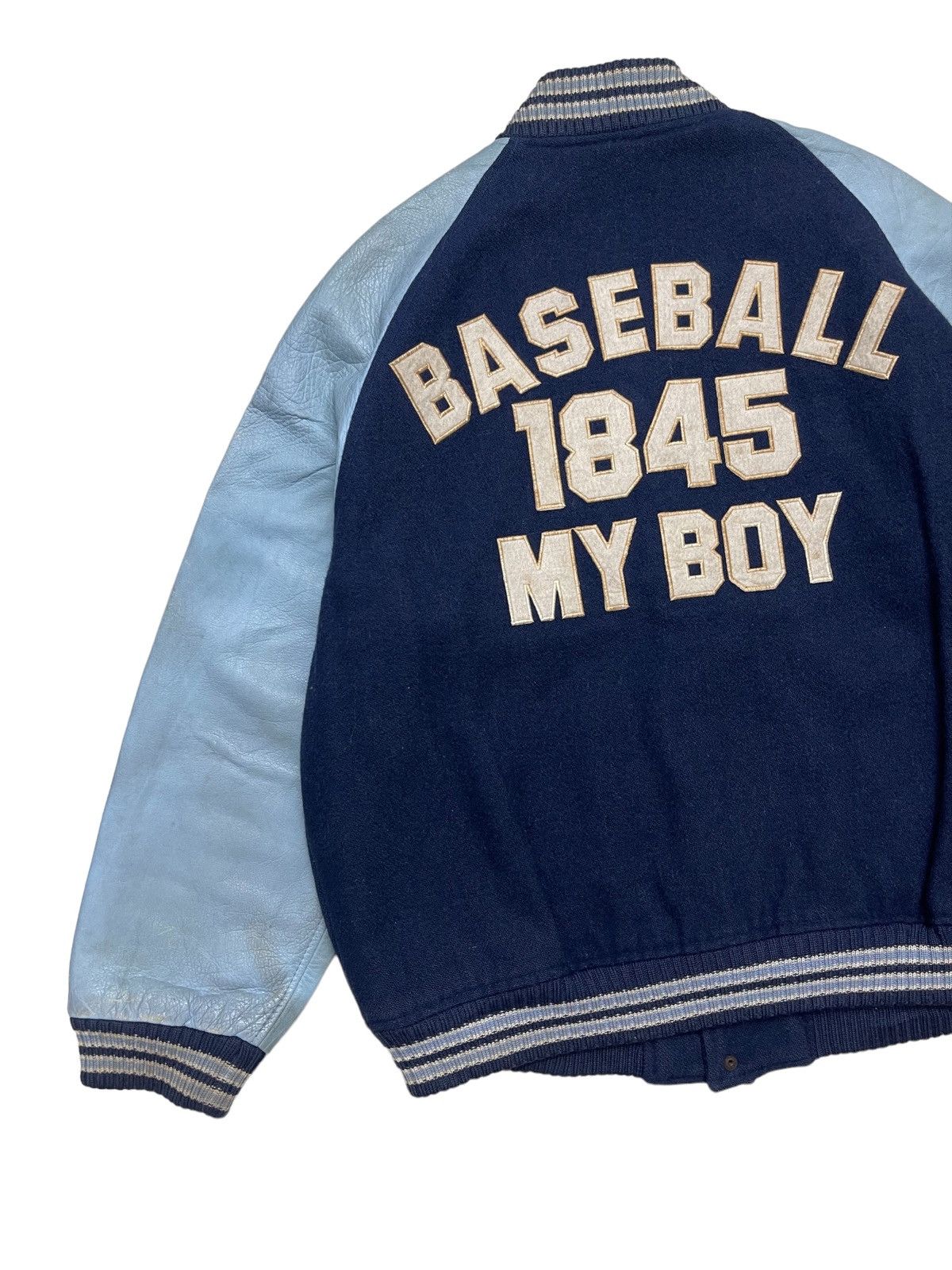 Vintage 70s Stadium Jumper Baseball