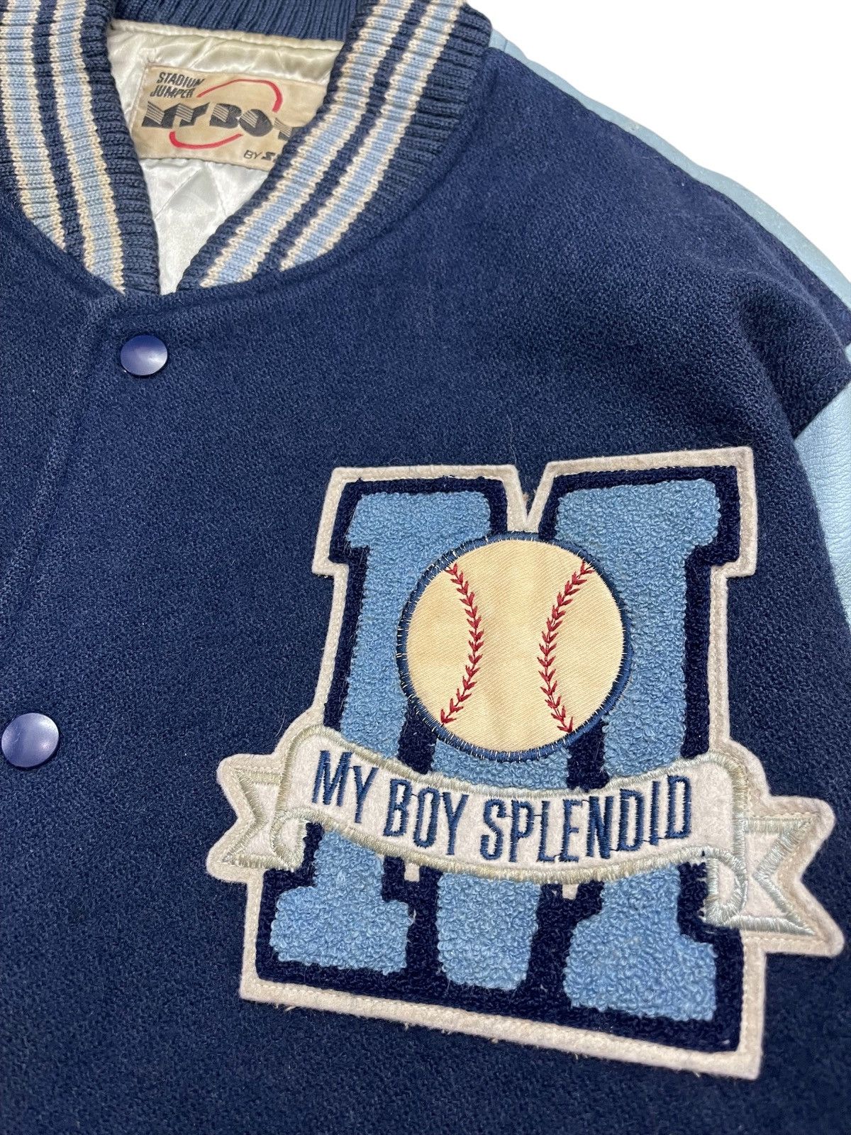 Vintage Vintage 70s Baseball Varsity Jacket Size US L / EU 52-54 / 3 - 6 Thumbnail