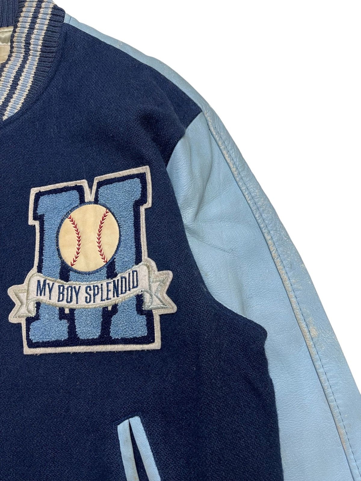 Vintage Vintage 70s Baseball Varsity Jacket Size US L / EU 52-54 / 3 - 13 Thumbnail