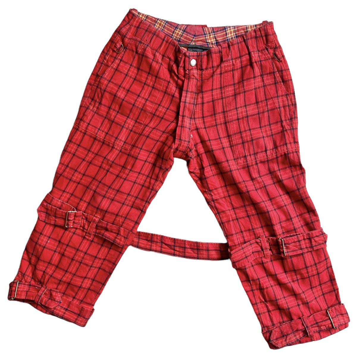 Seditionaries Runway Fall05 Cropped Seditionaires Bondage Cropped Pants Size US 32 / EU 48 - 2 Thumbnail