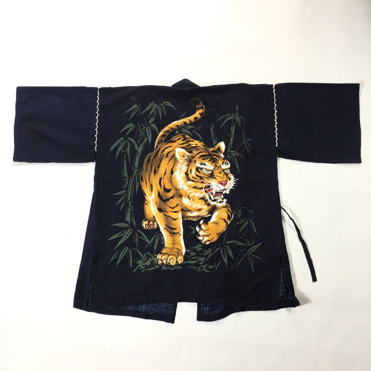 Japanese Brand Japanese Haori Kimono Tiger Indigo Size US M / EU 48-50 / 2 - 3 Thumbnail