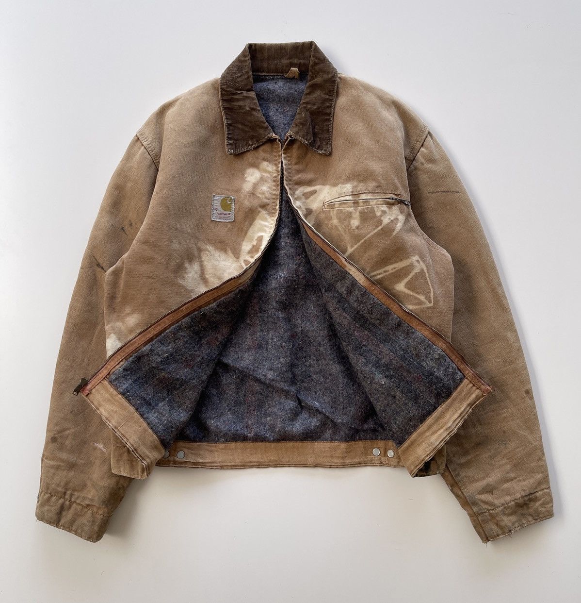 Carhartt Vintage 70s Carhartt Distressed Detroit Jacket Size US L / EU 52-54 / 3 - 19 Thumbnail