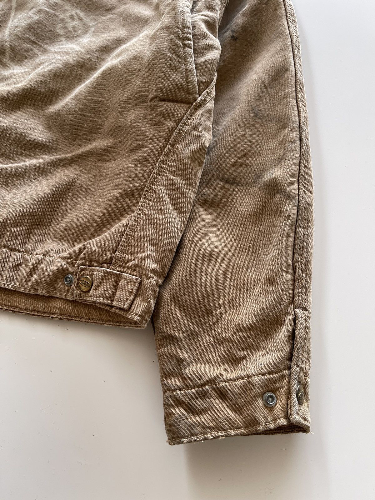 Carhartt Vintage 70s Carhartt Distressed Detroit Jacket Size US L / EU 52-54 / 3 - 14 Thumbnail