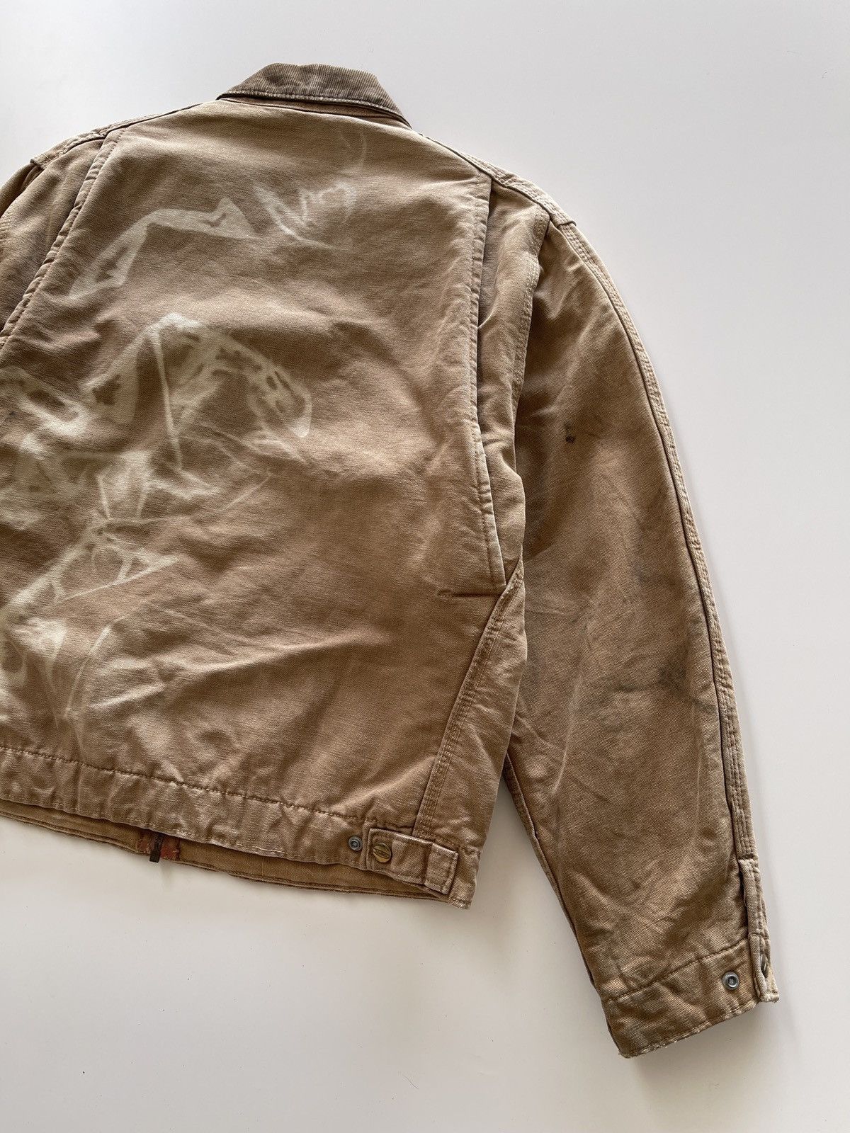 Carhartt Vintage 70s Carhartt Distressed Detroit Jacket Size US L / EU 52-54 / 3 - 12 Thumbnail