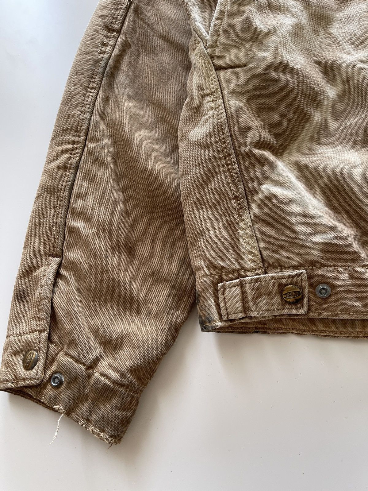 Carhartt Vintage 70s Carhartt Distressed Detroit Jacket Size US L / EU 52-54 / 3 - 13 Thumbnail