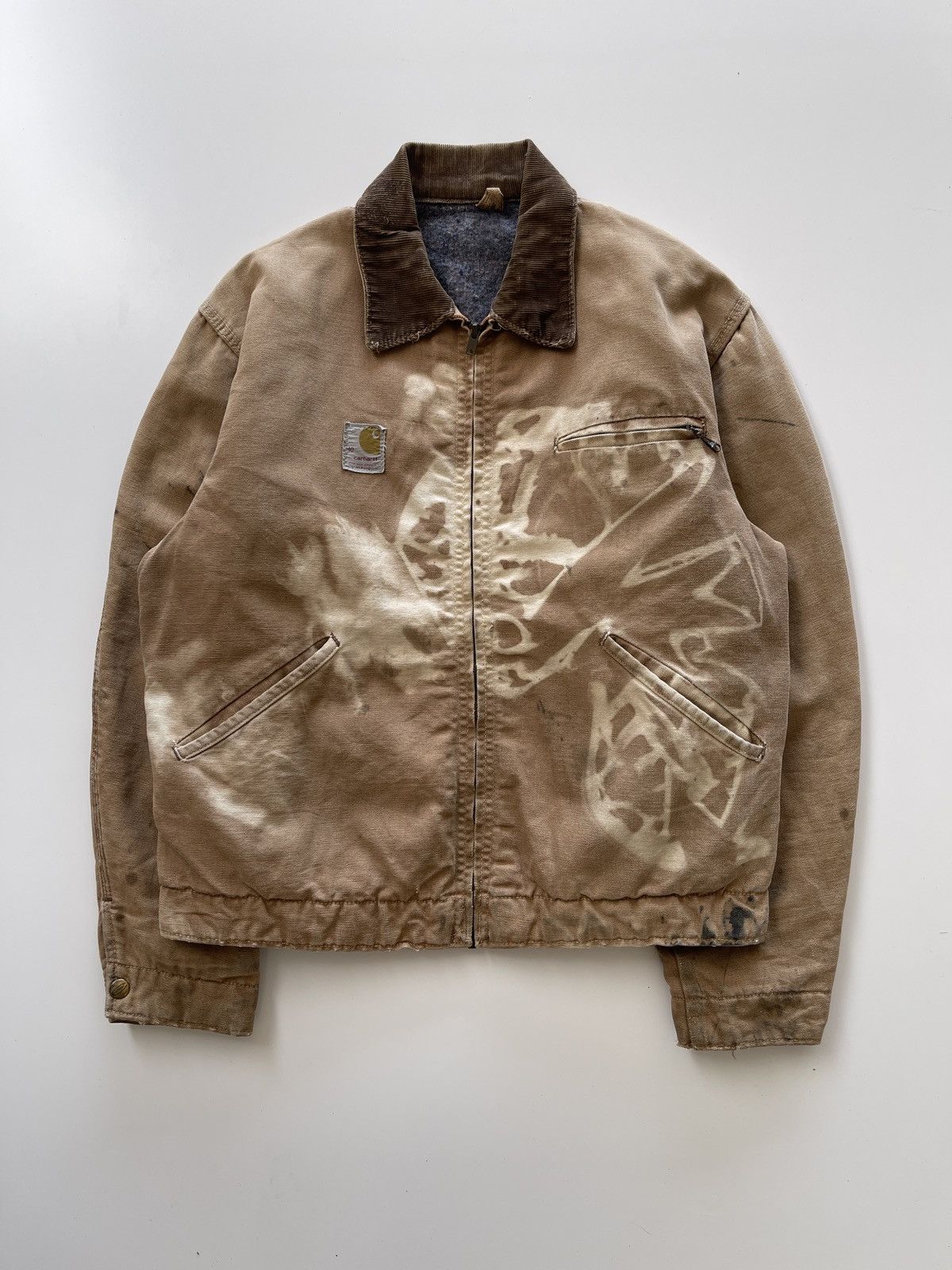 Carhartt Vintage 70s Carhartt Distressed Detroit Jacket Size US L / EU 52-54 / 3 - 11 Thumbnail