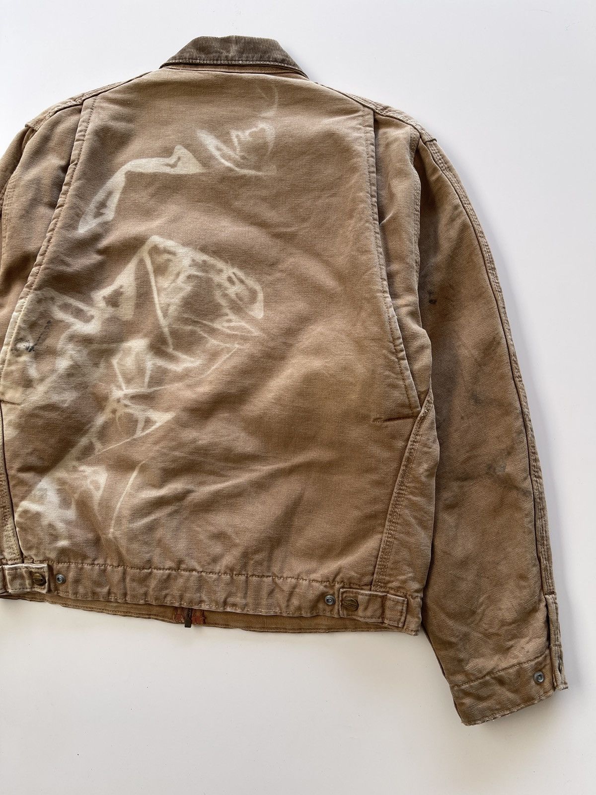 Carhartt Vintage 70s Carhartt Distressed Detroit Jacket Size US L / EU 52-54 / 3 - 16 Thumbnail