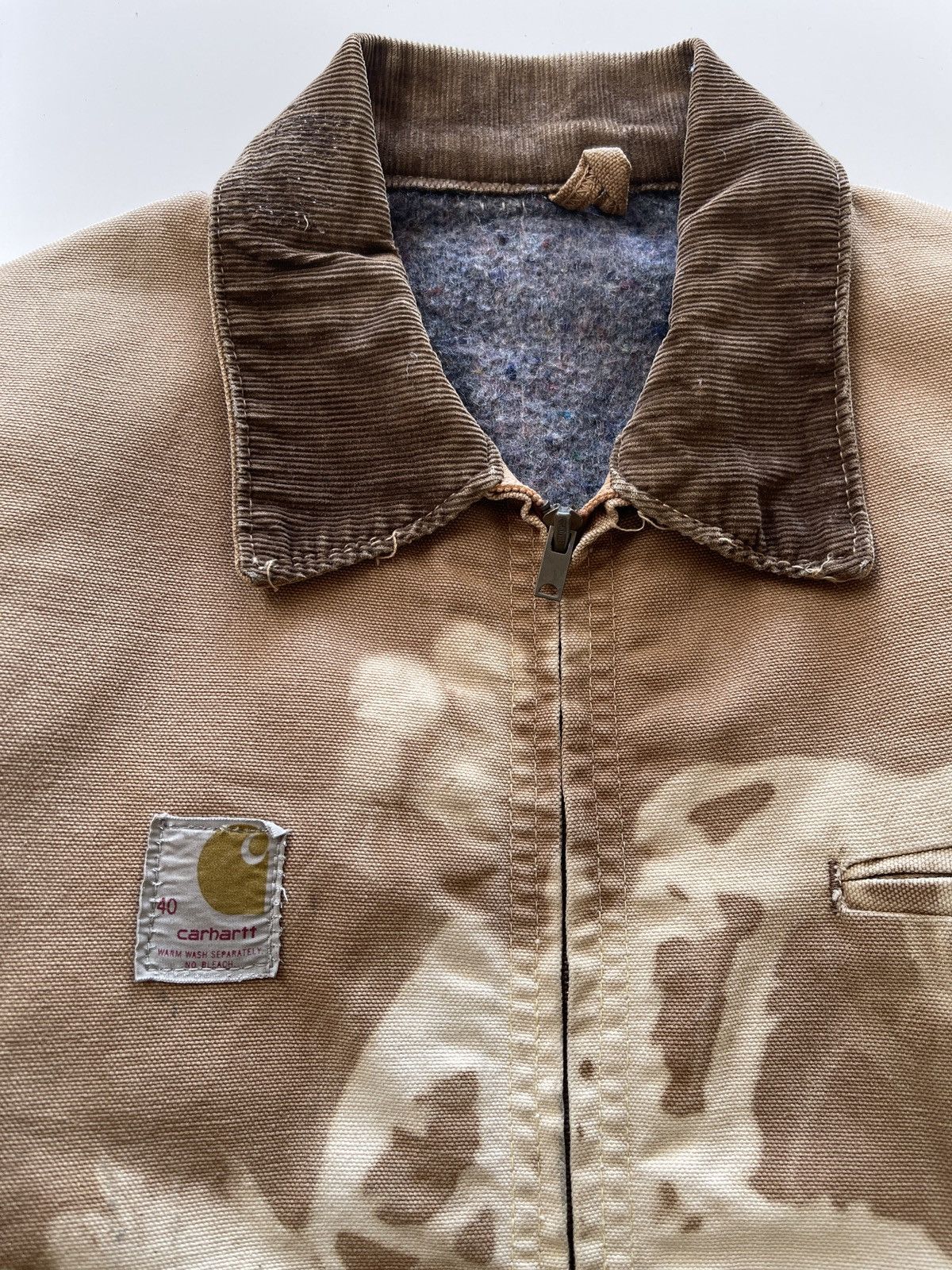 Carhartt Vintage 70s Carhartt Distressed Detroit Jacket Size US L / EU 52-54 / 3 - 10 Thumbnail
