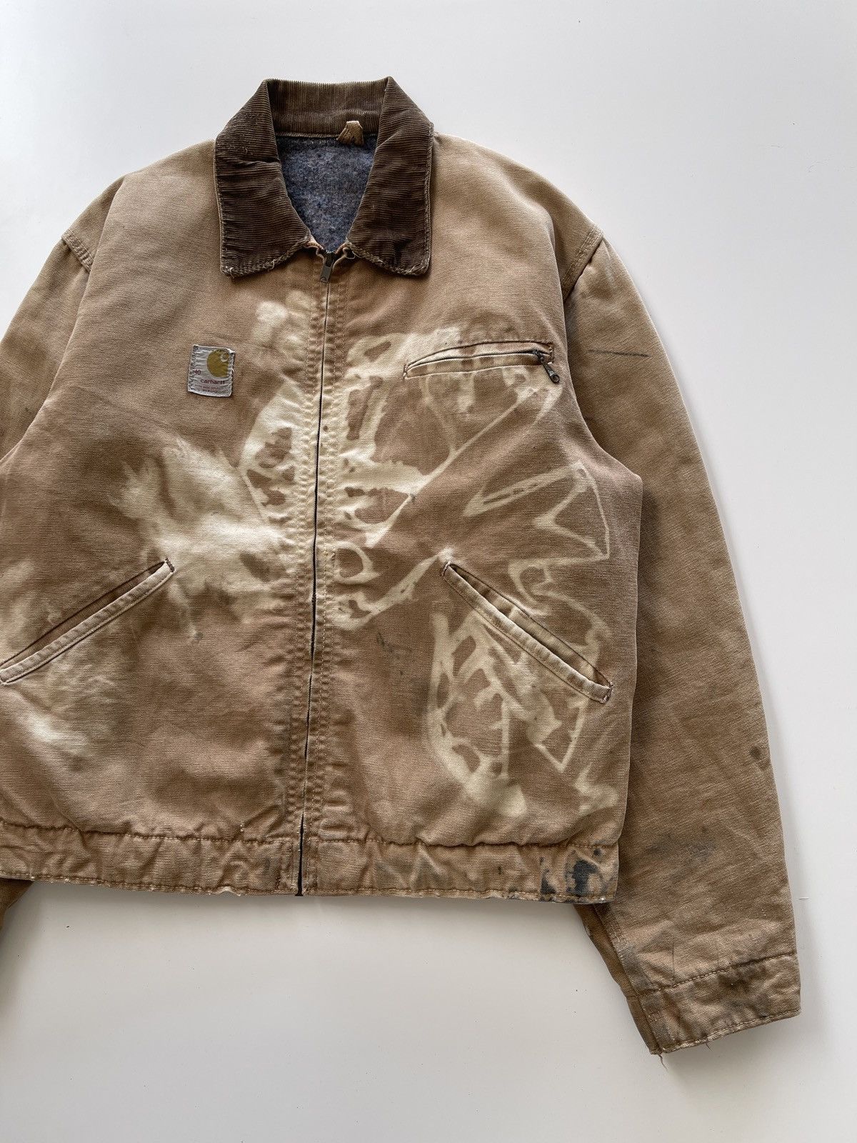 Carhartt Vintage 70s Carhartt Distressed Detroit Jacket Size US L / EU 52-54 / 3 - 9 Thumbnail