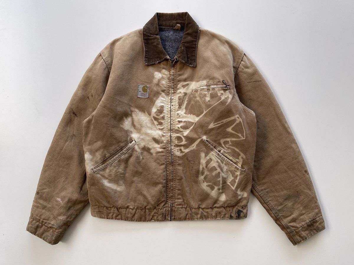 Carhartt Vintage 70s Carhartt Distressed Detroit Jacket Size US L / EU 52-54 / 3 - 17 Thumbnail
