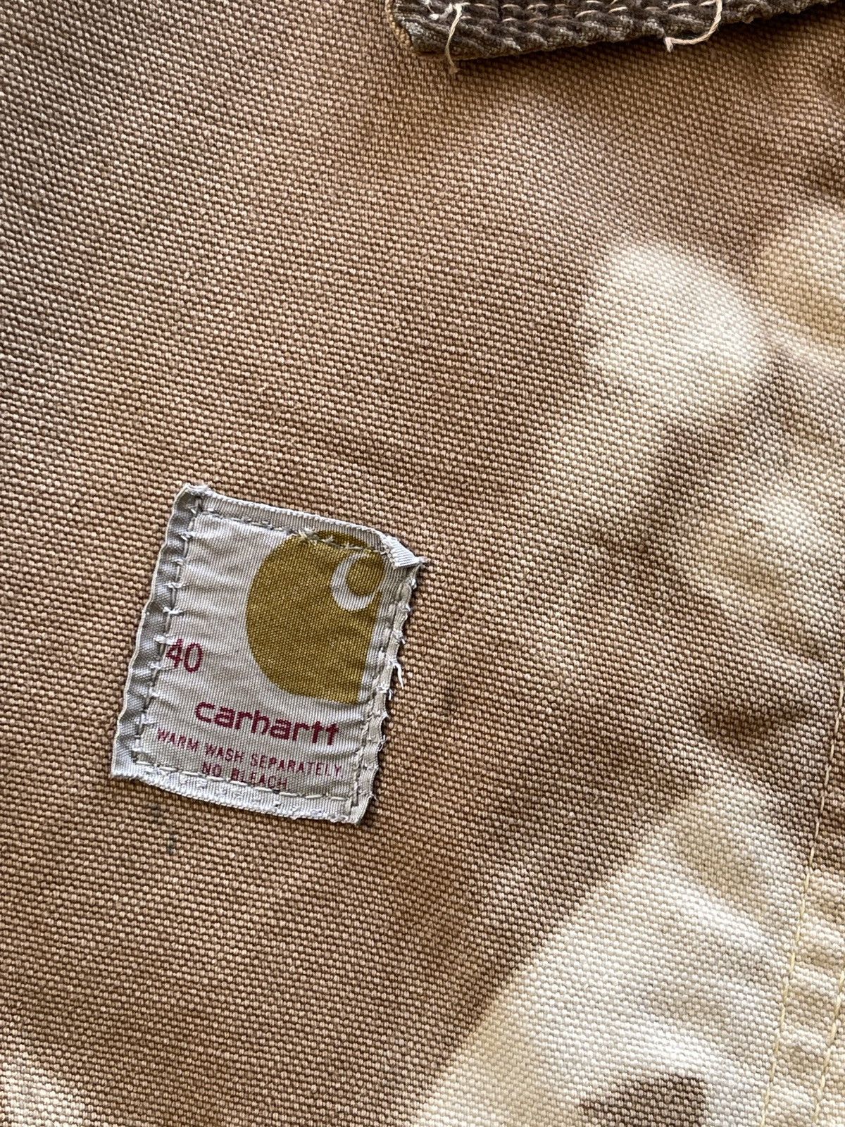 Carhartt Vintage 70s Carhartt Distressed Detroit Jacket Size US L / EU 52-54 / 3 - 21 Thumbnail