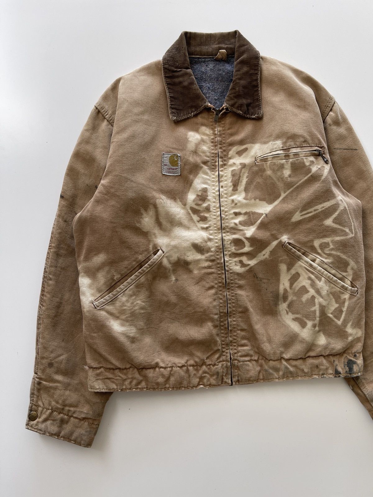 Carhartt Vintage 70s Carhartt Distressed Detroit Jacket Size US L / EU 52-54 / 3 - 8 Thumbnail