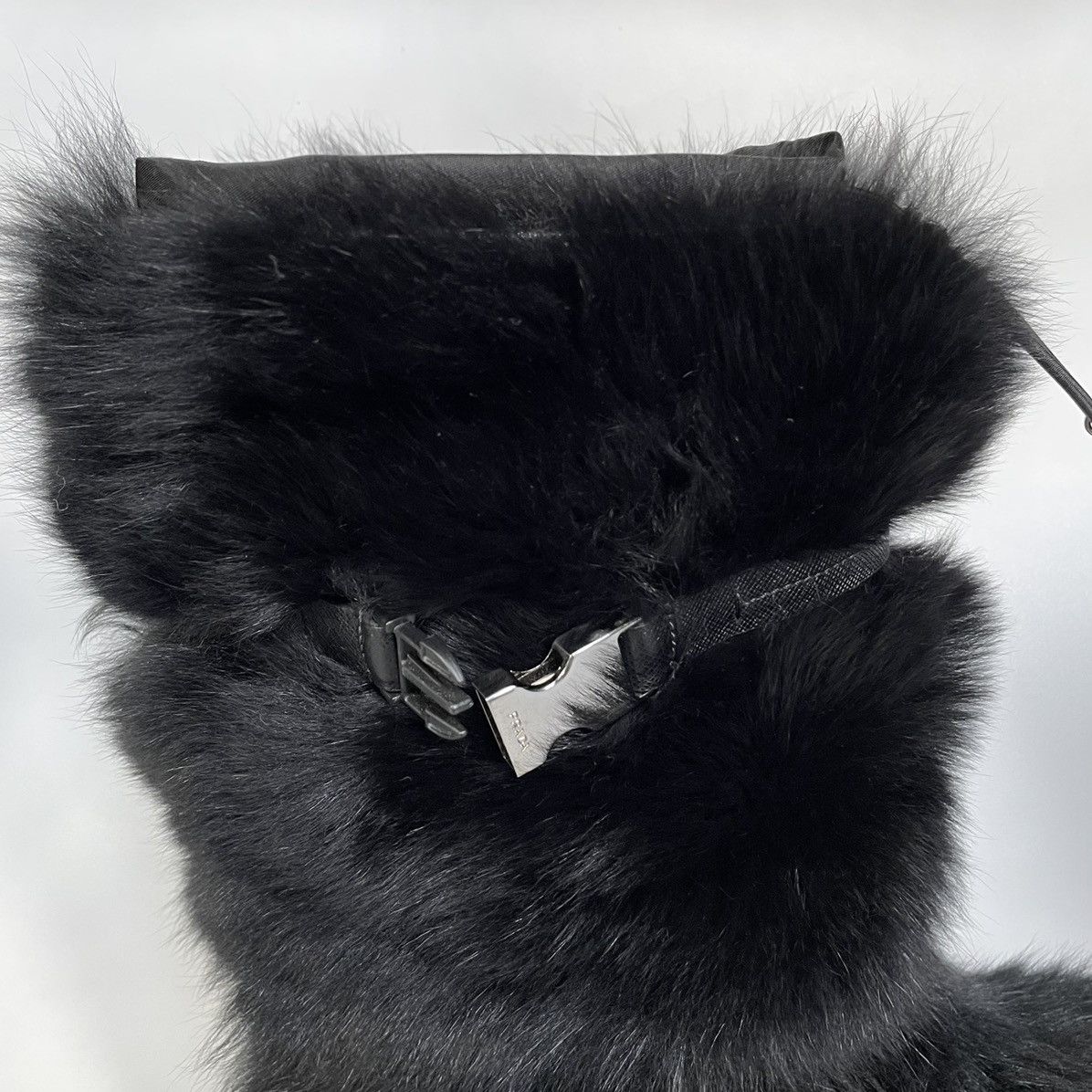 Prada Early 2000s Fur Ski Boots Size US 7 / IT 37 - 7 Thumbnail