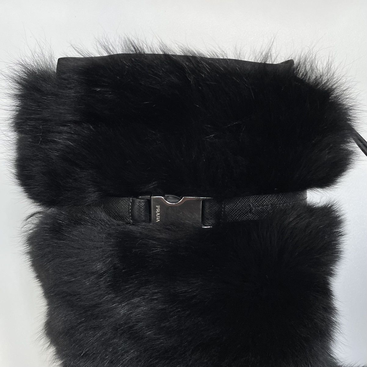 Prada Early 2000s Fur Ski Boots Size US 7 / IT 37 - 6 Thumbnail