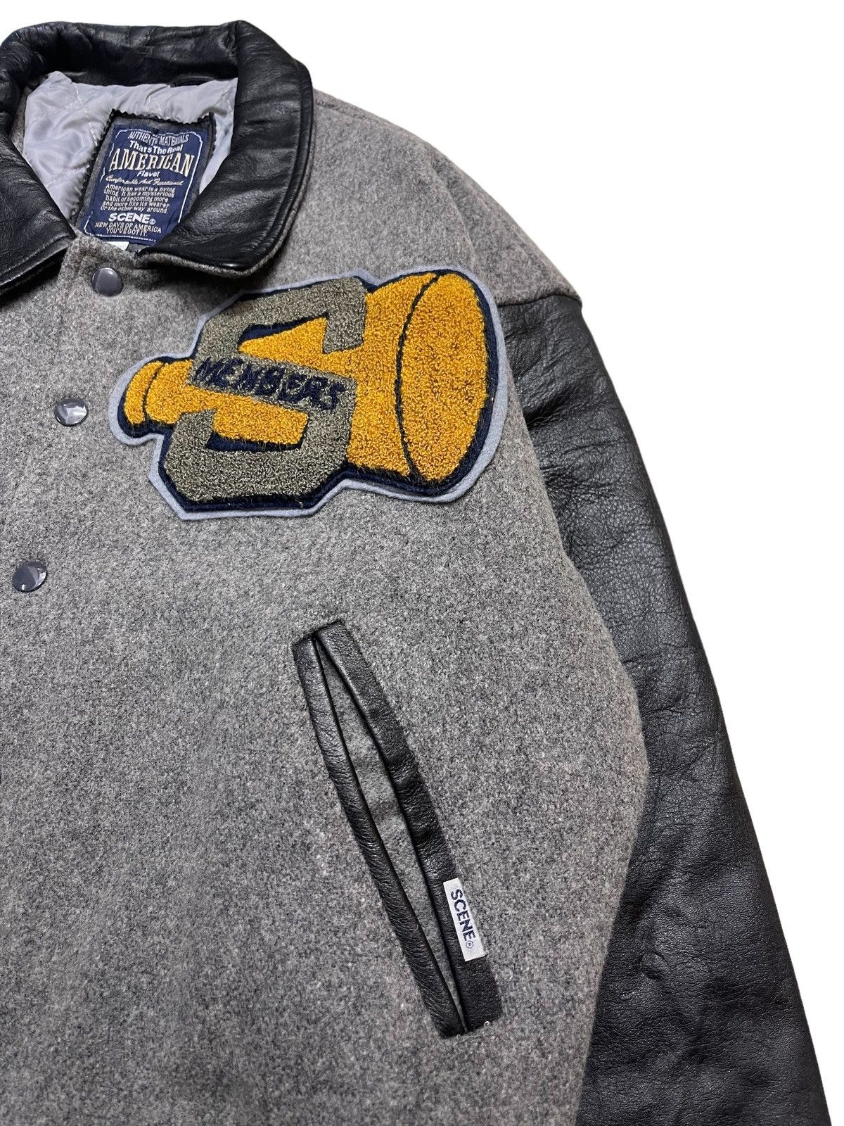 Japanese Brand Vintage American Scene Varsity Jacket Size US M / EU 48-50 / 2 - 8 Thumbnail